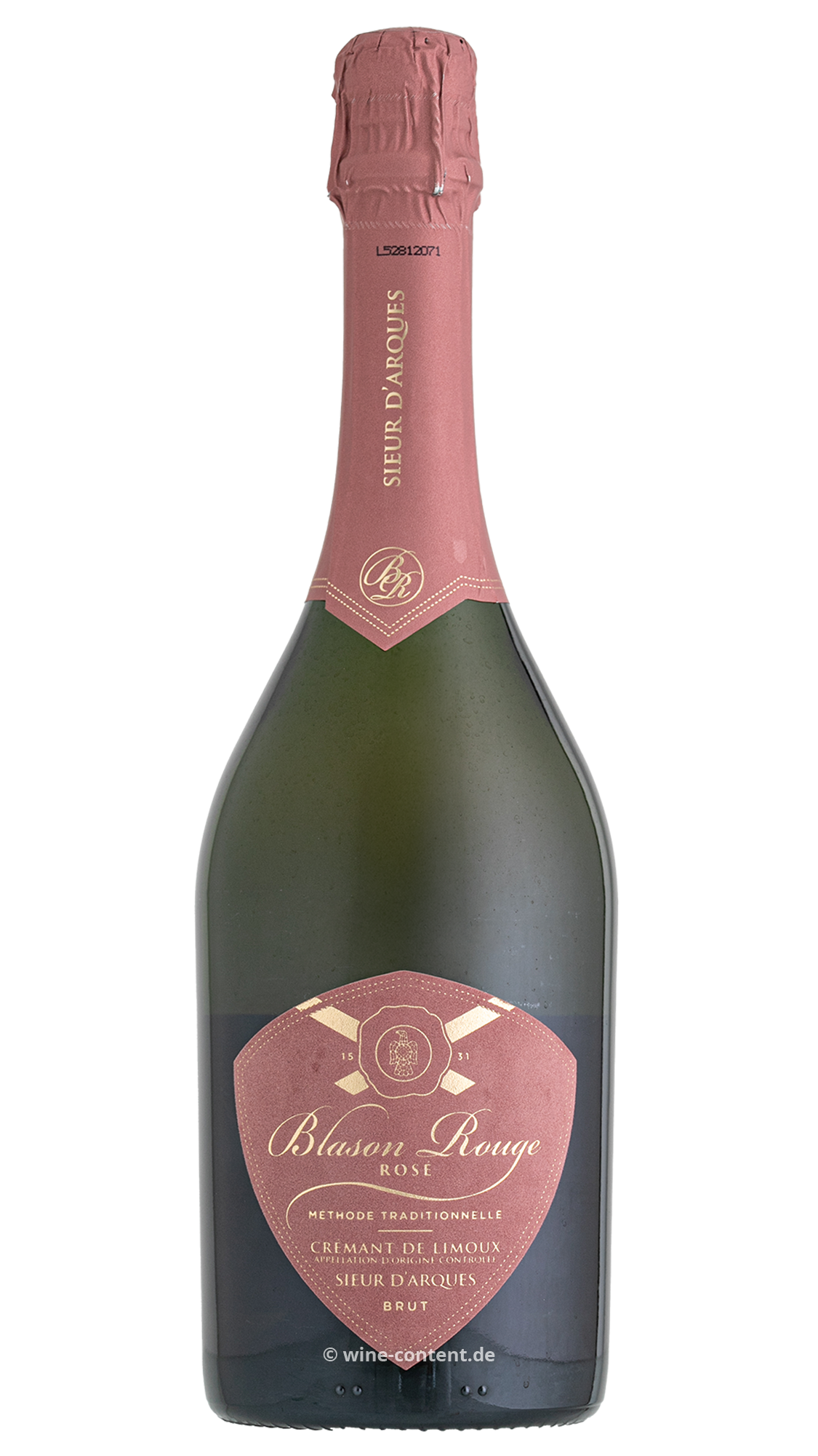 6er-Sparpaket Crémant de Limoux Rosé Blason Rouge Brut