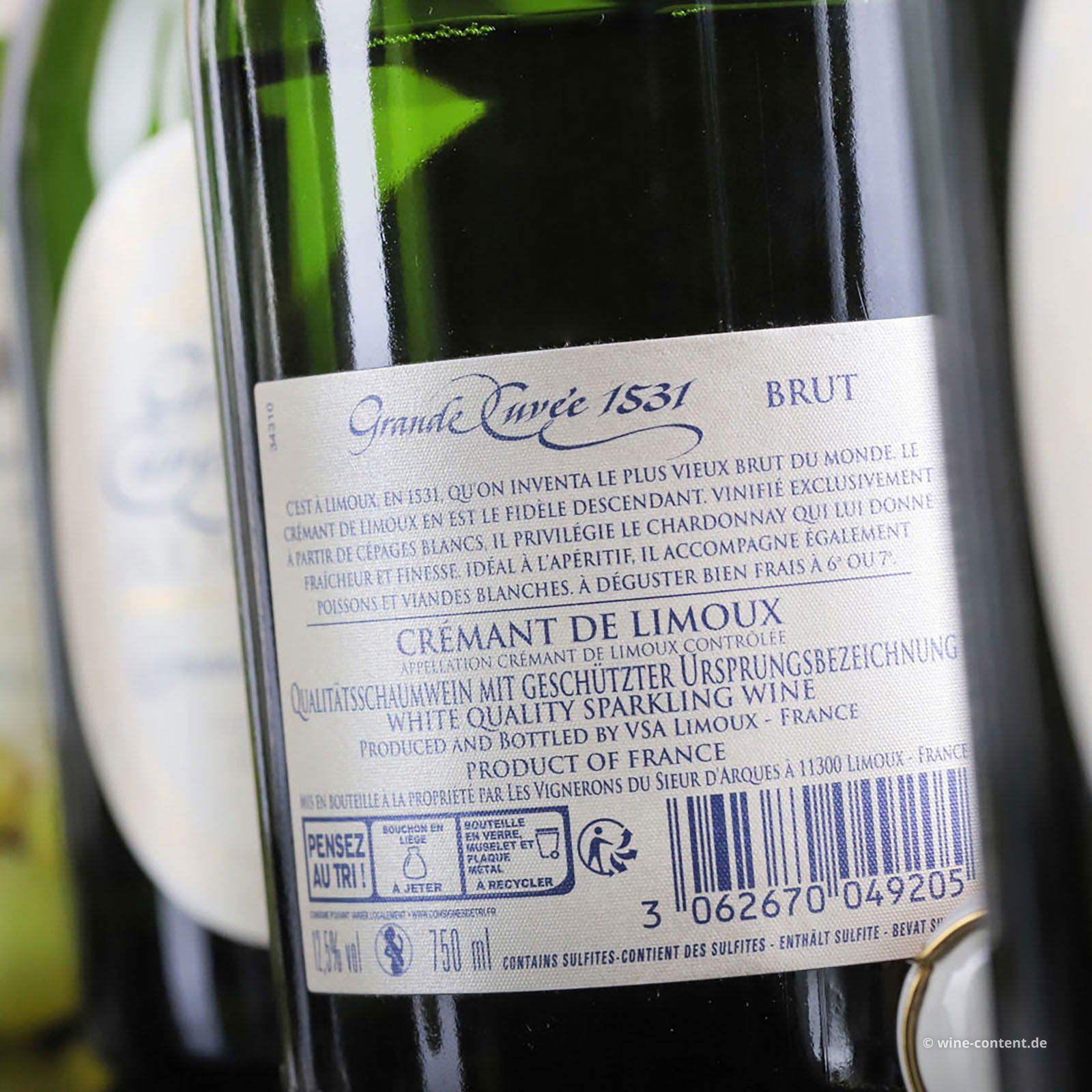 Crémant de Limoux Grande Cuvée 1531 Brut