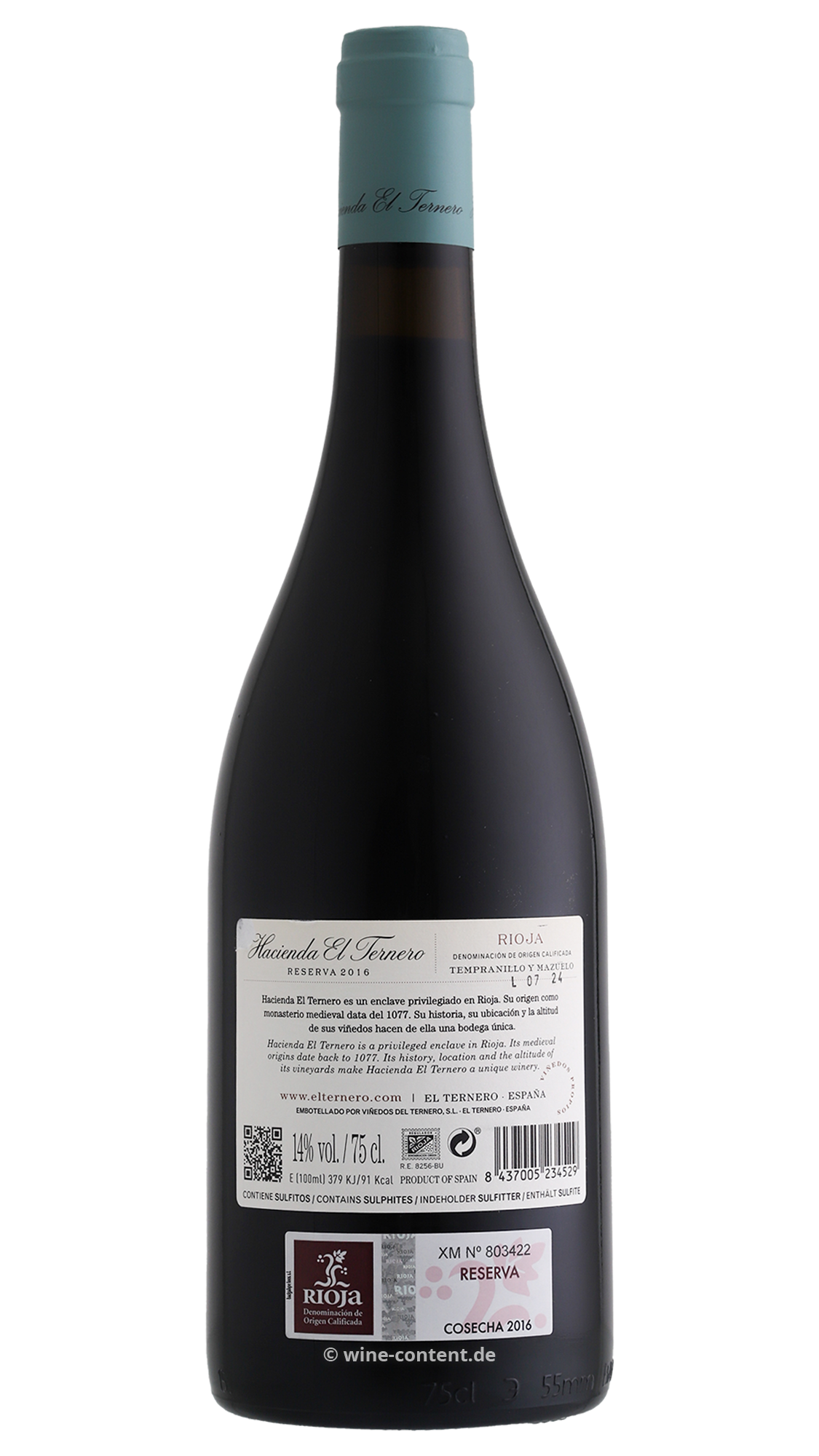 Rioja Reserva 2016