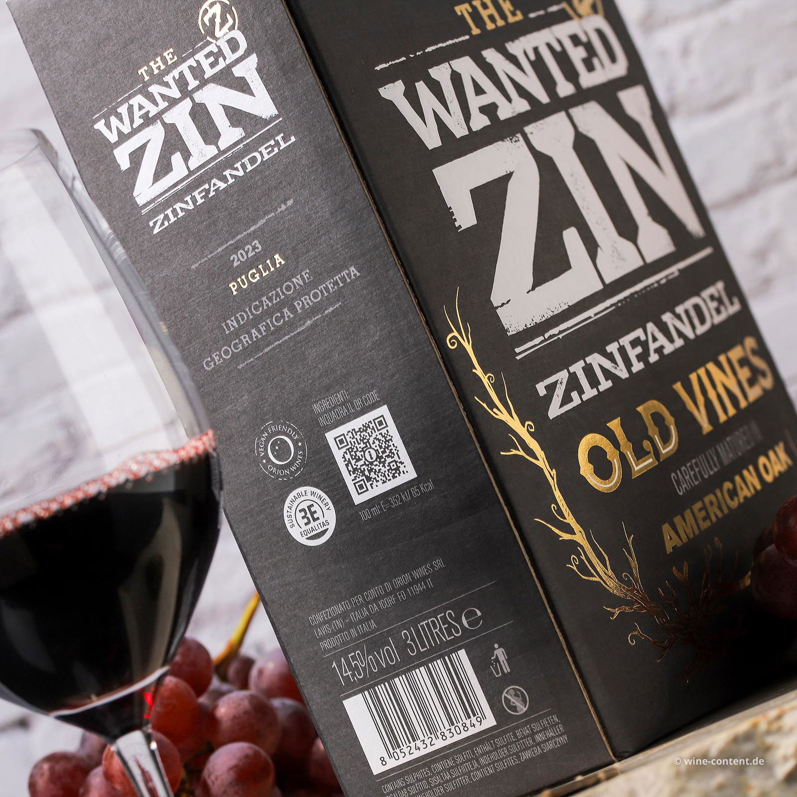 The Wanted 3 0 L Zinfandel 2023 Wanted Bag in Box