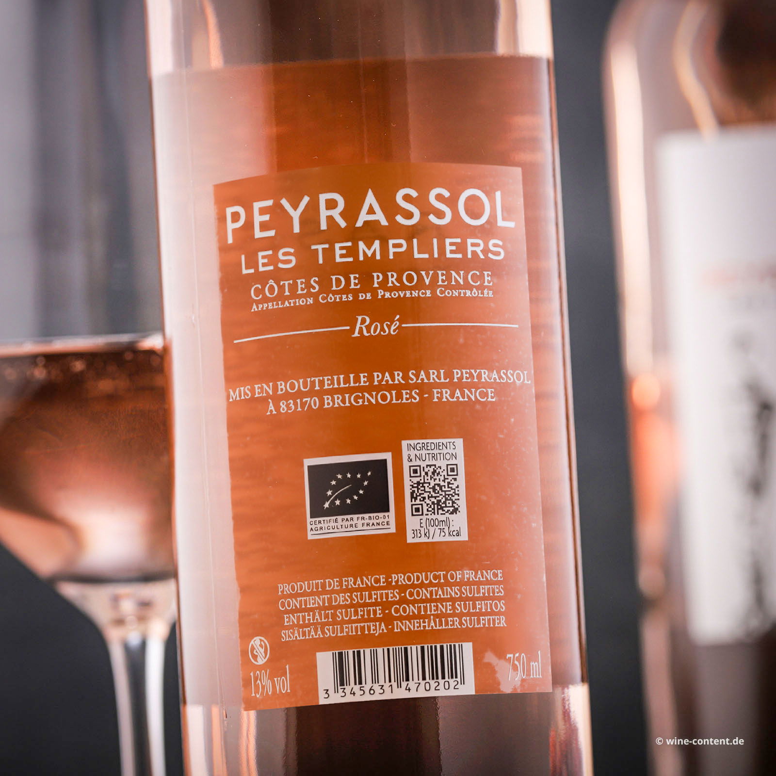 Côtes de Provence Rosé 2025 Les Templiers Bio