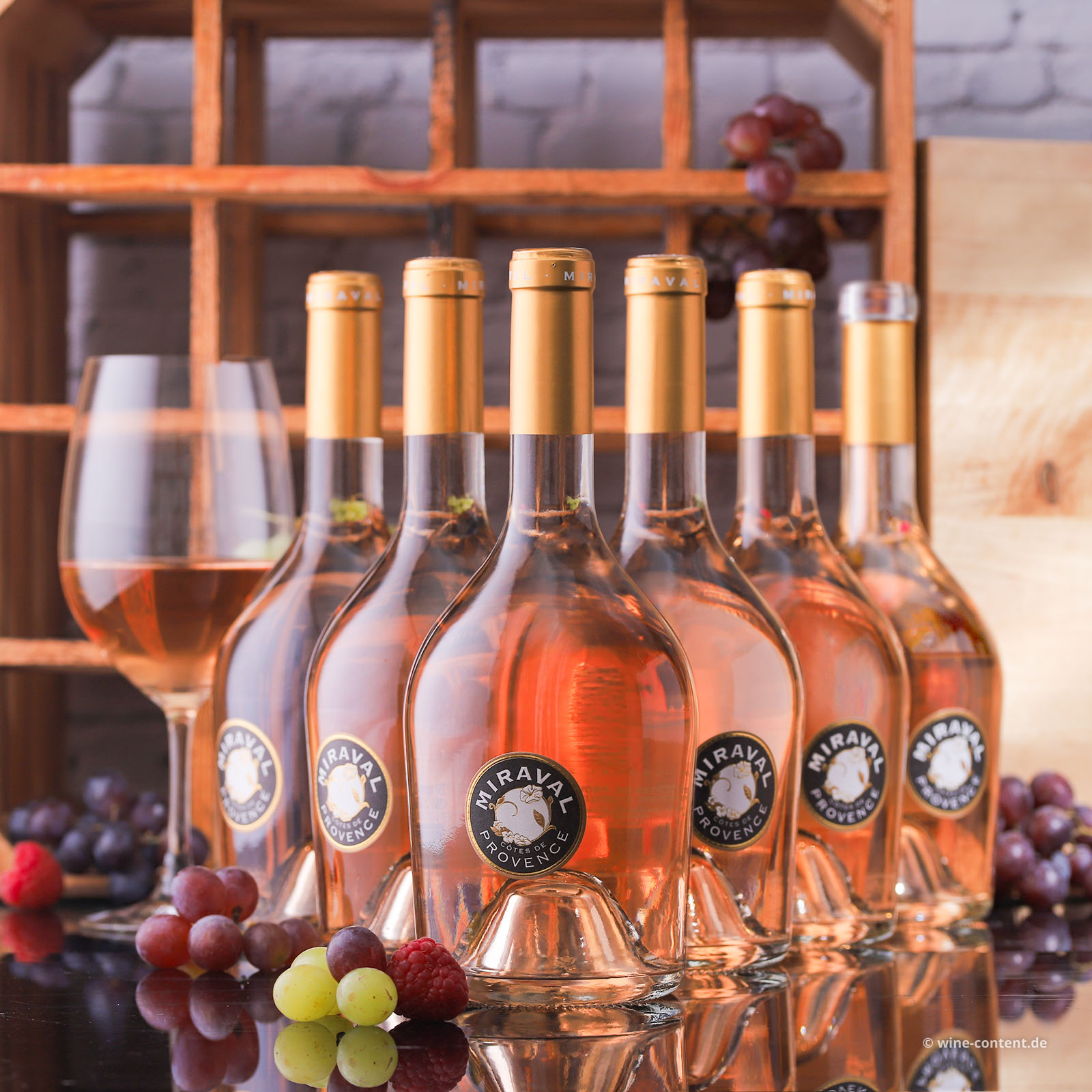 6er-Sparpaket Miraval Rosé 2025