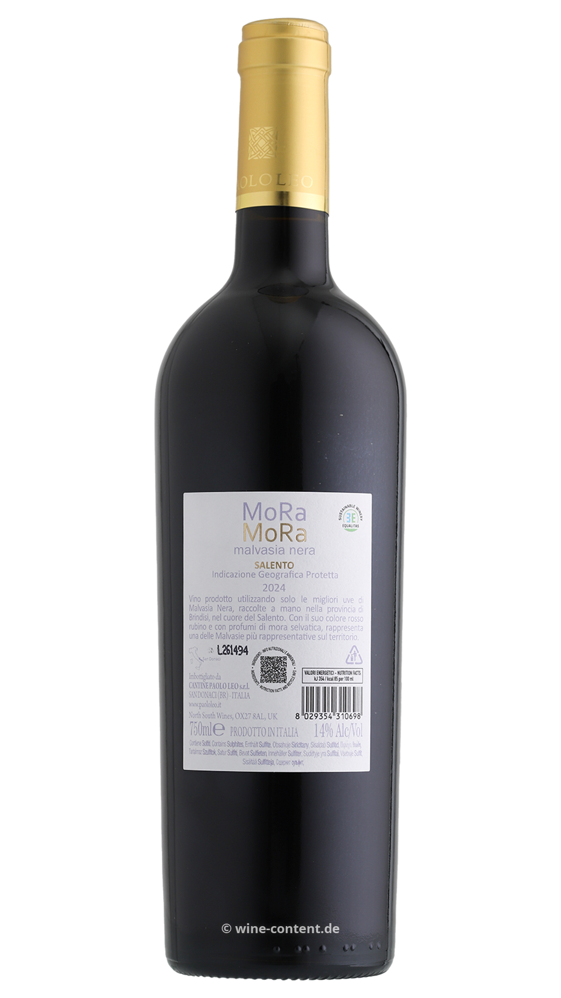 Malvasia Nera Salento 2024 Moramora