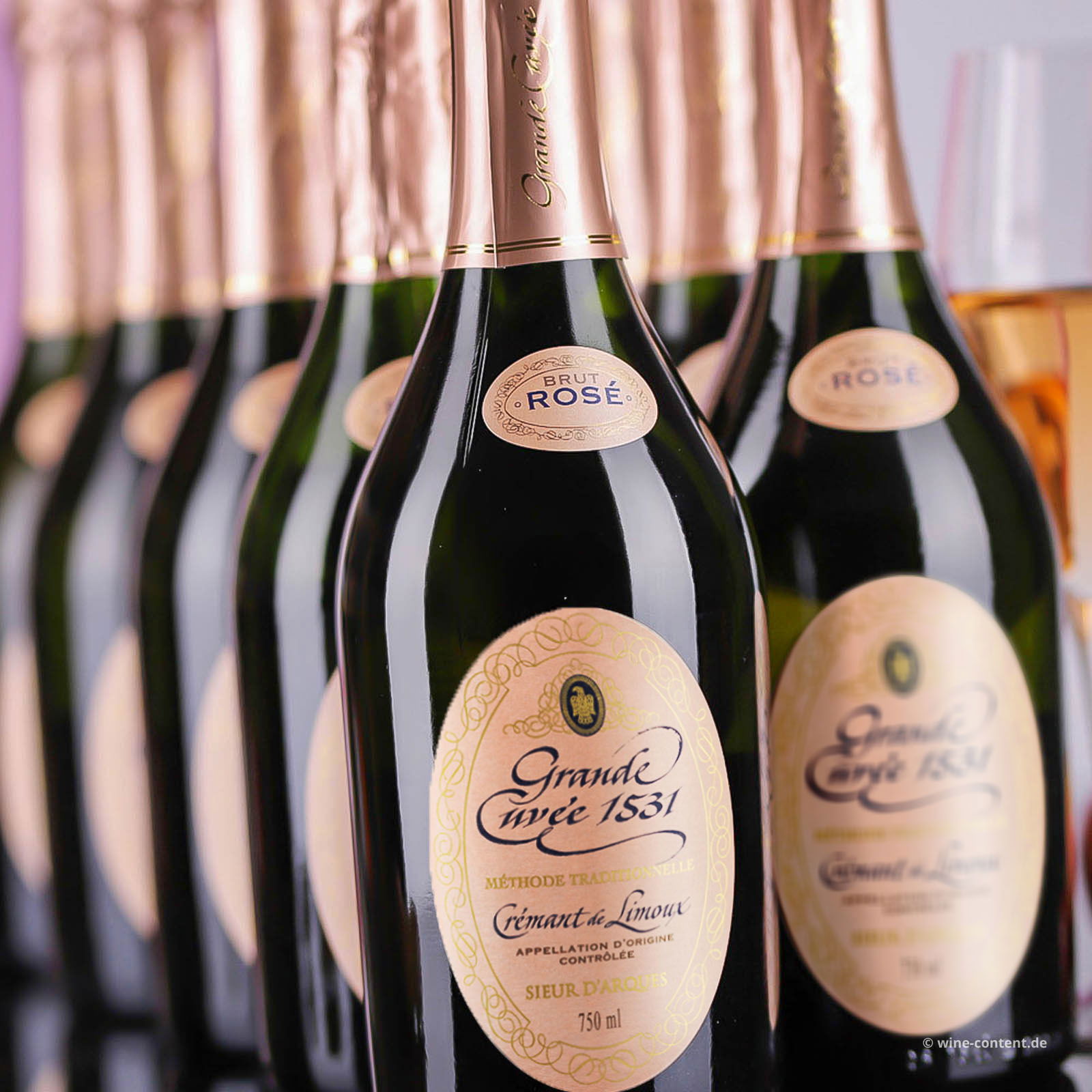 9er-Sparpaket Crémant de Limoux Rosé Grande Cuvée 1531 Brut