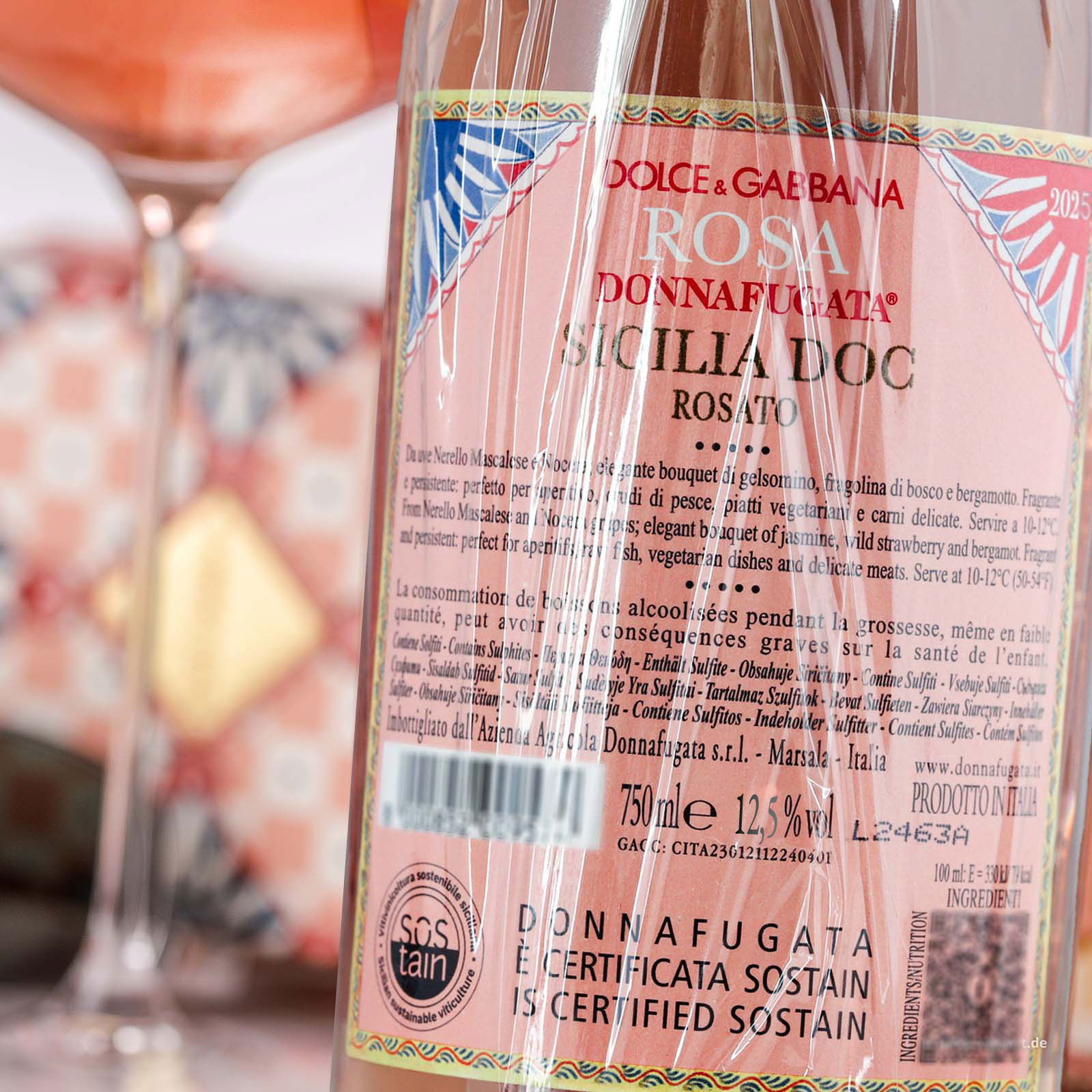 Sicilia Rosato 2025 Rosa Dolce & Gabbana
