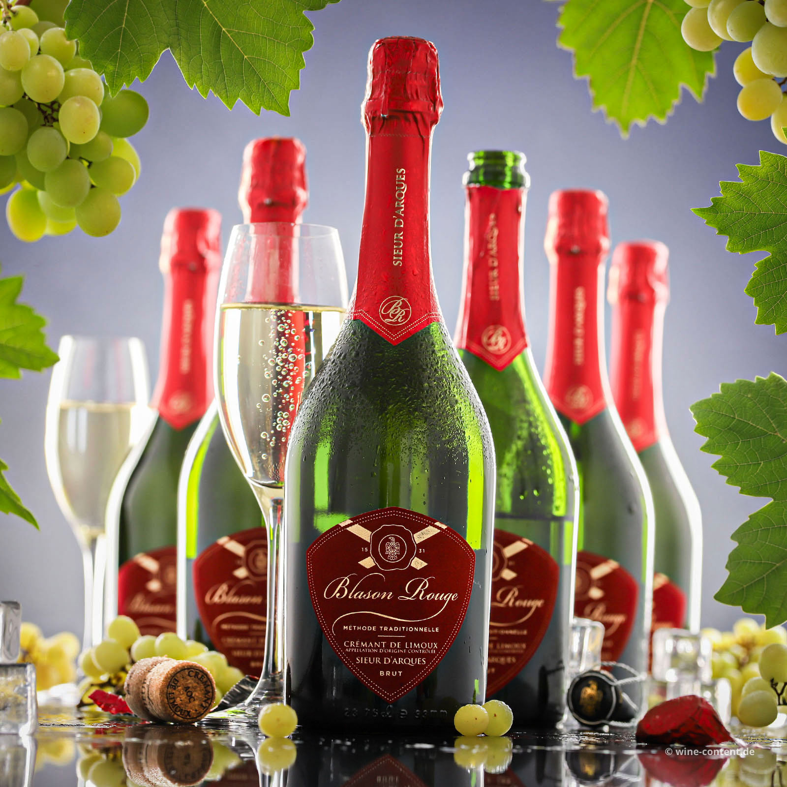 6er-Sparpaket Crémant de Limoux Blason Rouge Brut