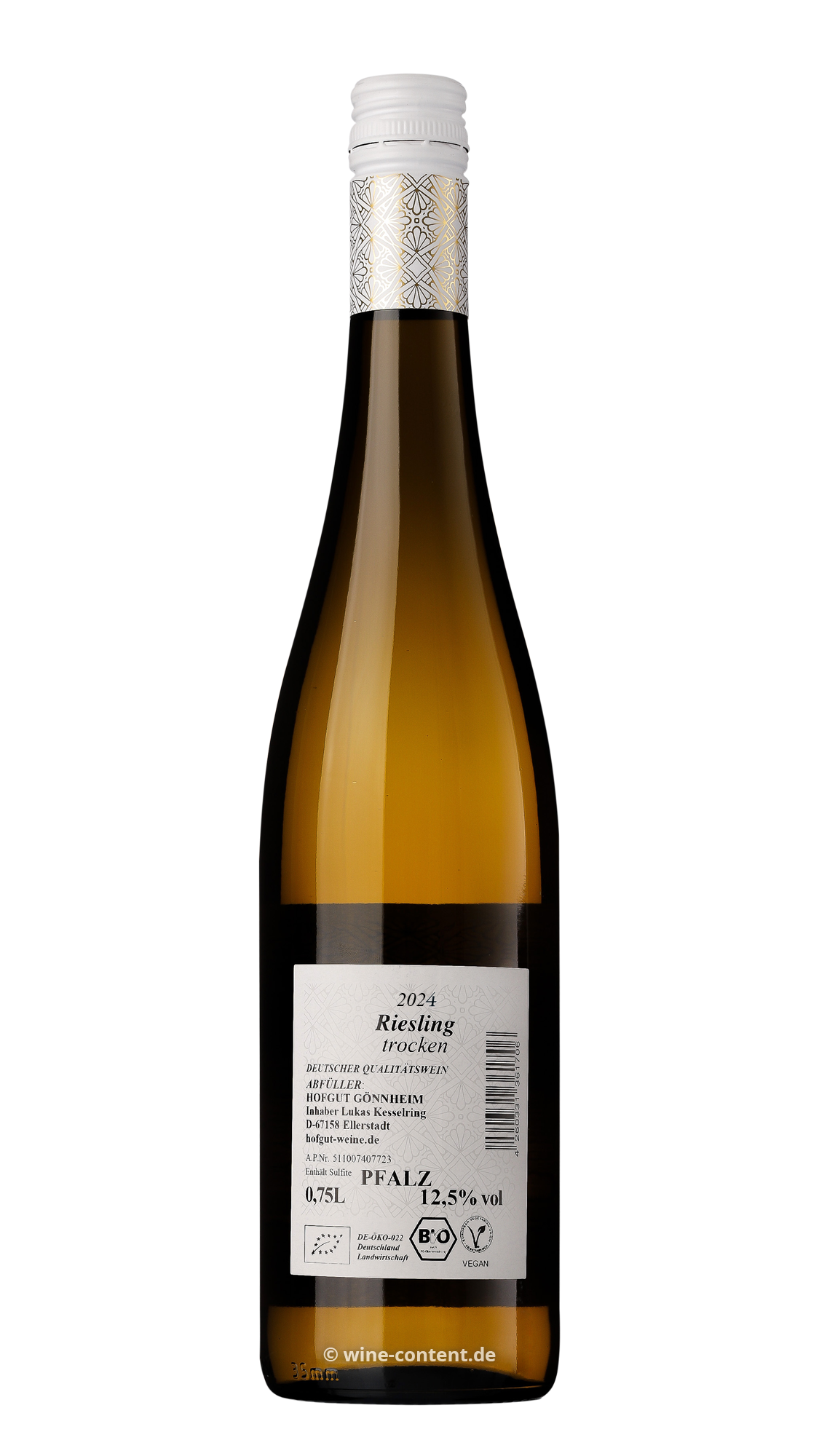 6er-Sparpaket Riesling 2024 Gönnheim Bio