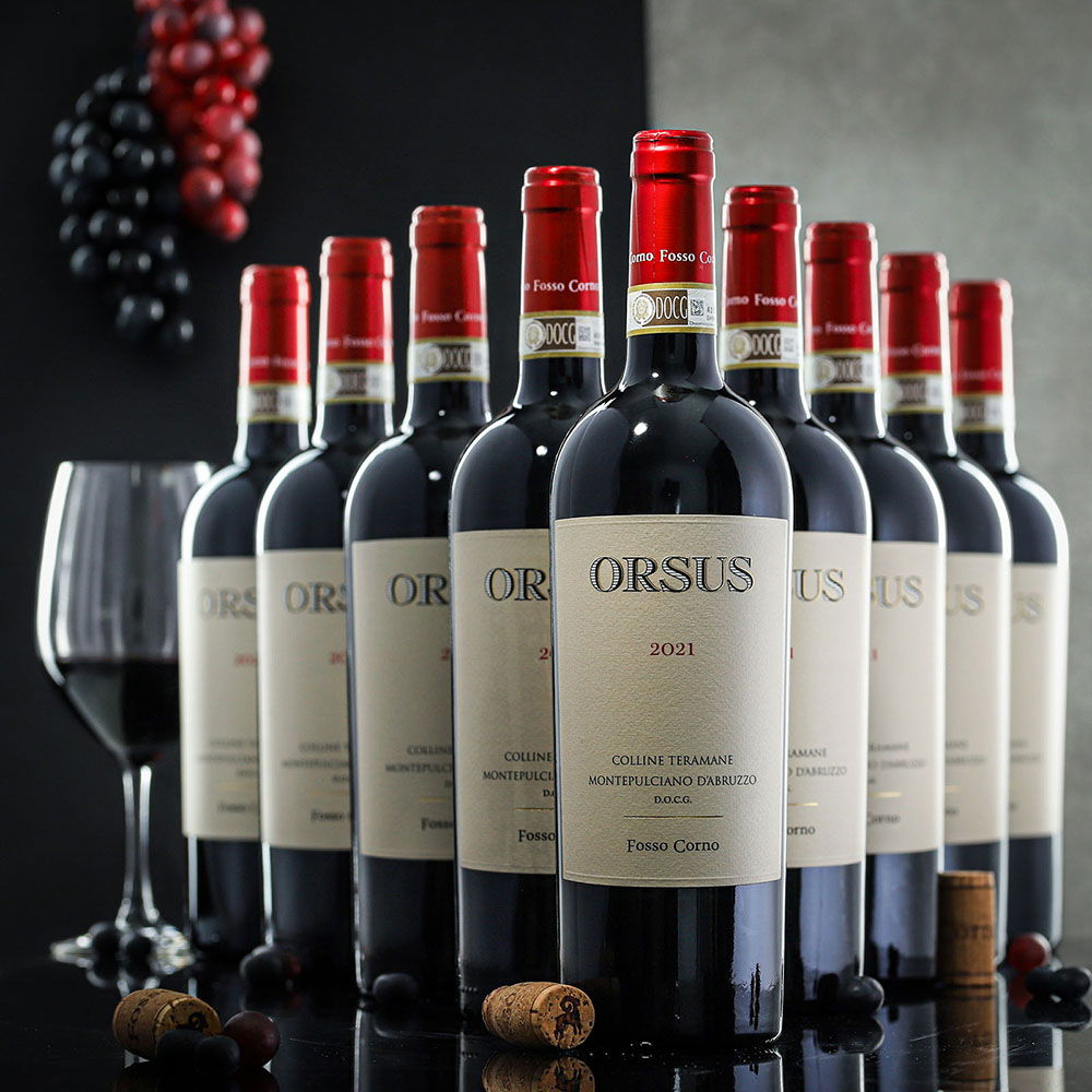 9er-Sparpaket Montepulciano d'Abruzzo 2021 Orsus