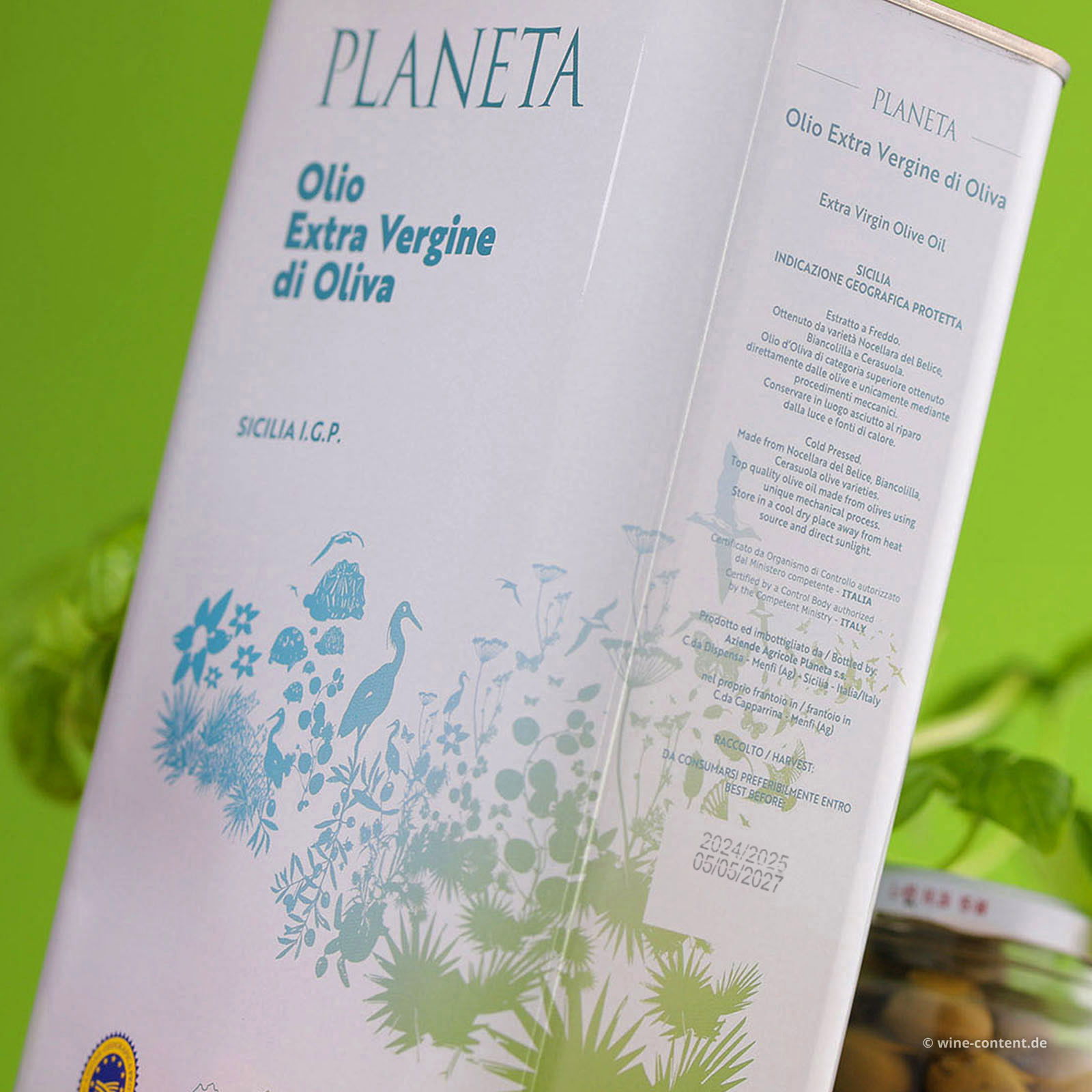 3 L Olivenöl Extra Vergine Sicilia 2024 Bio