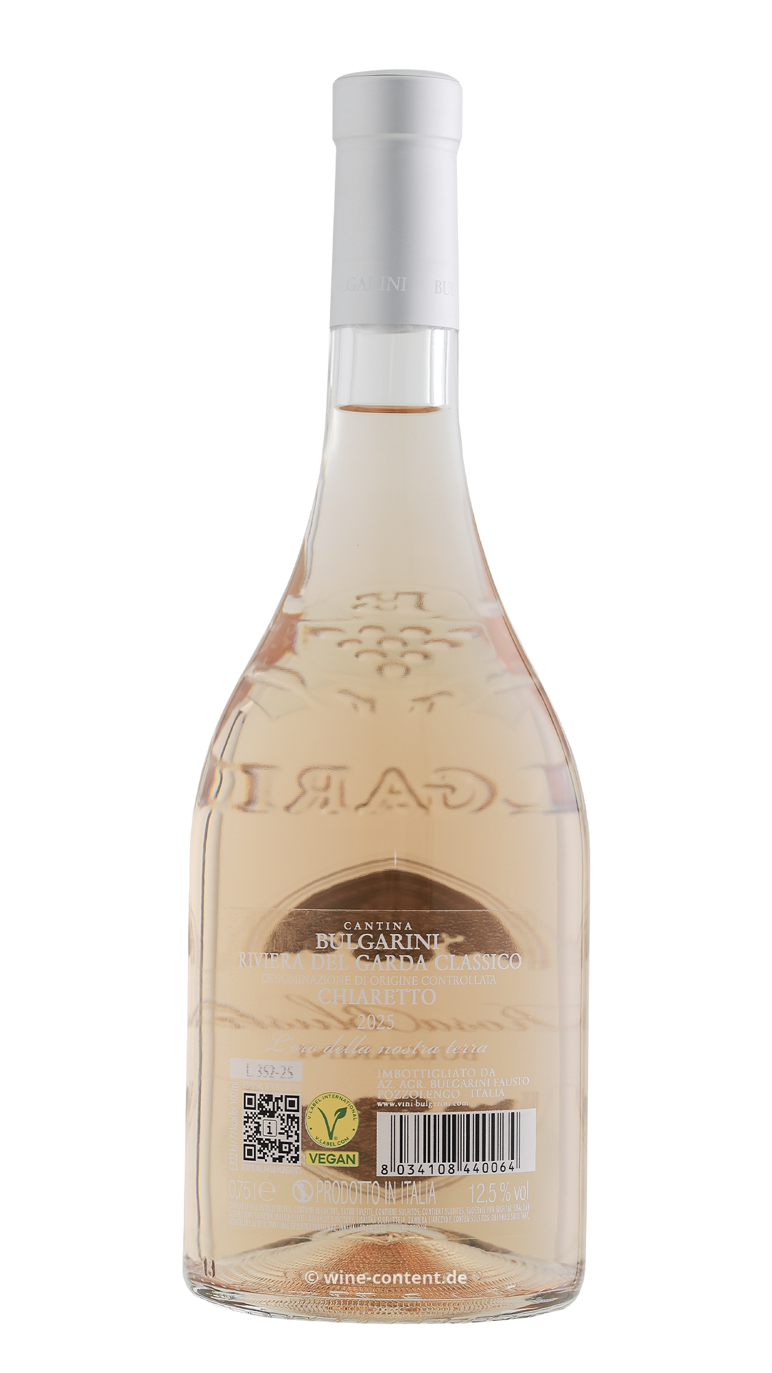 Chiaretto Garda Classico 2025 Rosa Blush