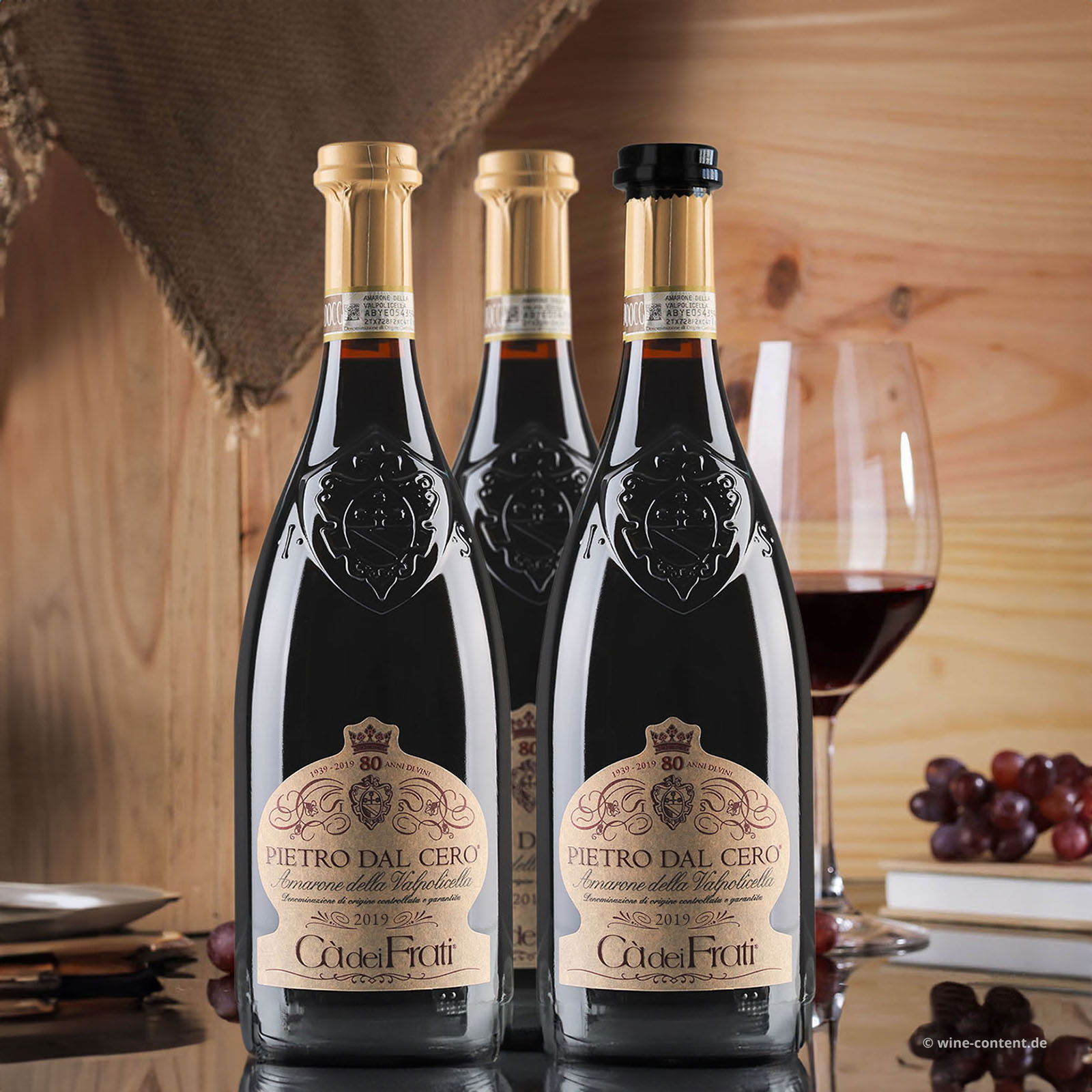 3er-Paket Amarone 2019 Pietro dal Cero