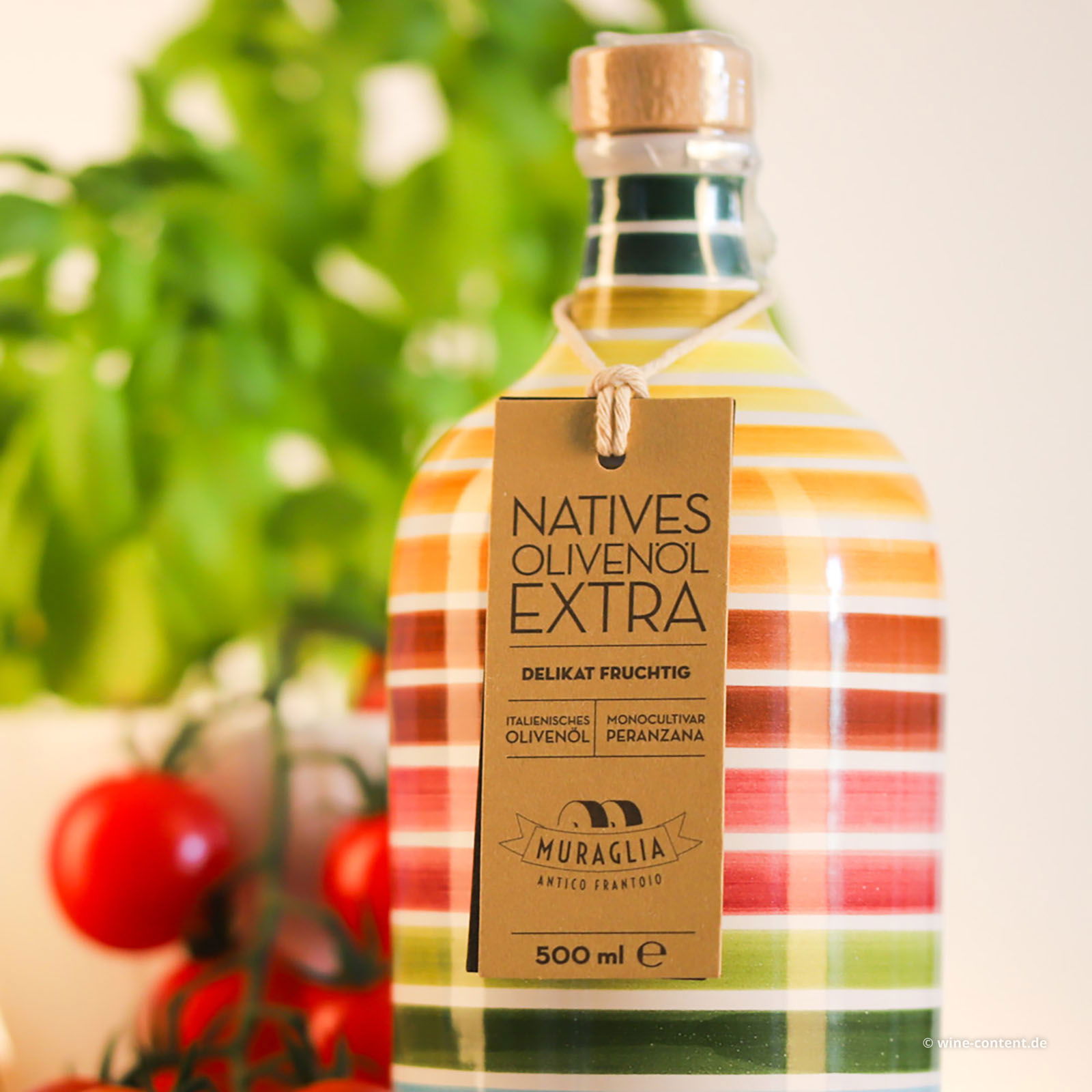 0,5 L Olivenöl Extra Vergine 2024 Fruttato Medio Rainbow