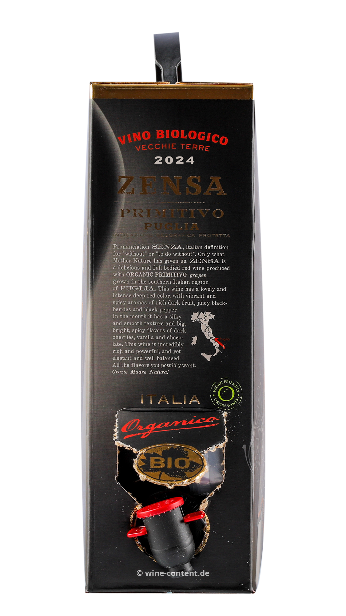 3 L Primitivo 2024 Bio Bag in Box