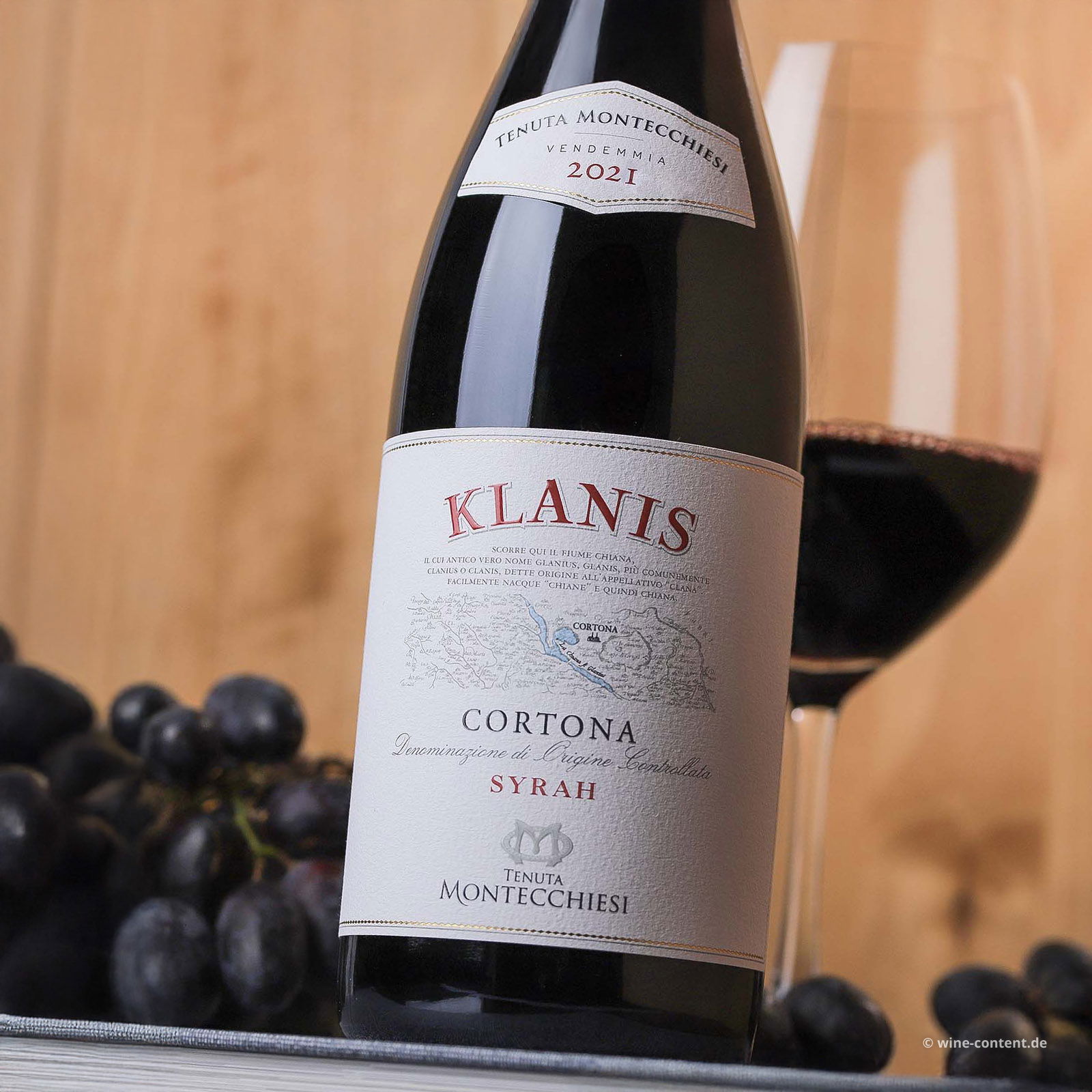 Syrah Cortona 2021 Tenuta Montecchiesi Klanis