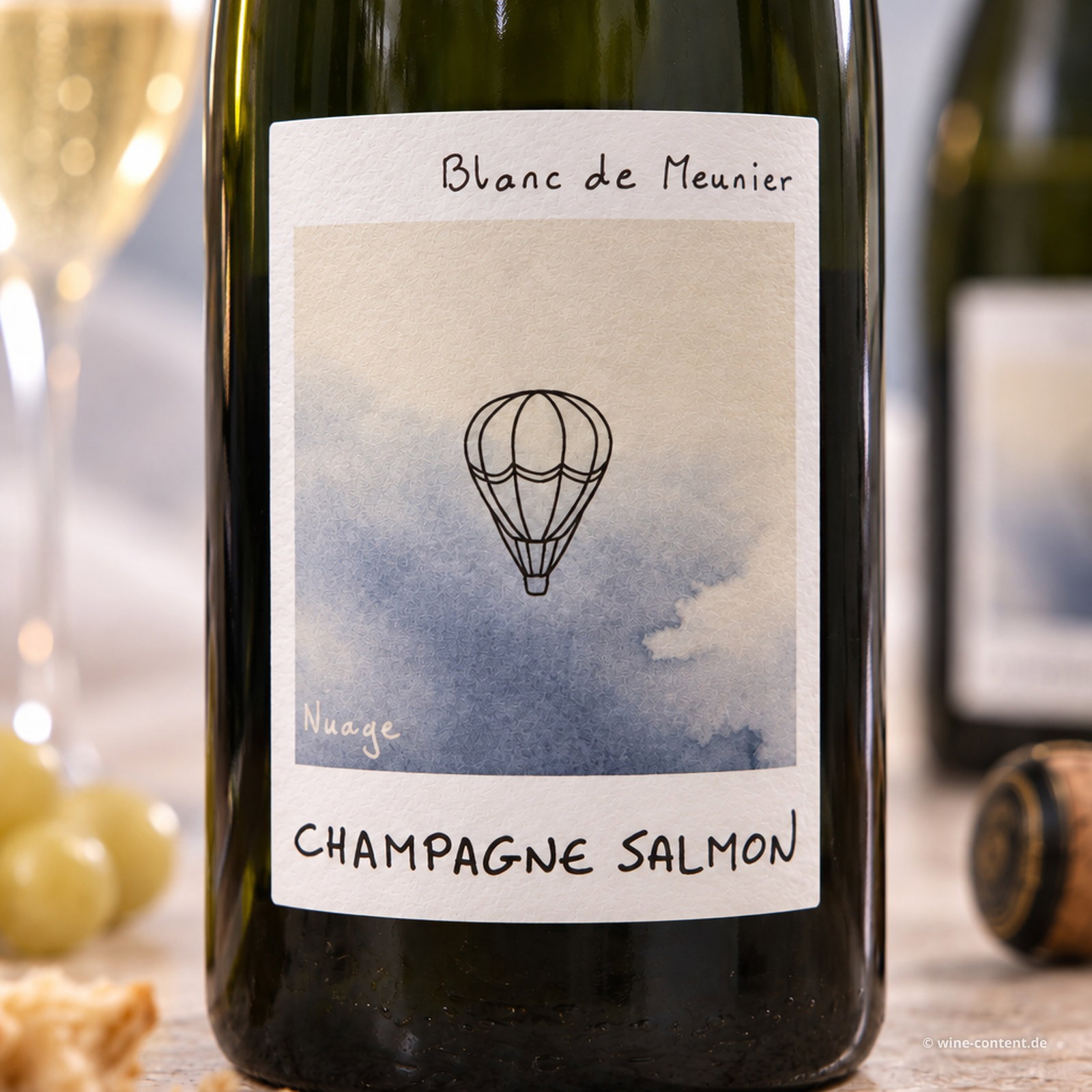 Champagner 100% Meunier Blanc Brut