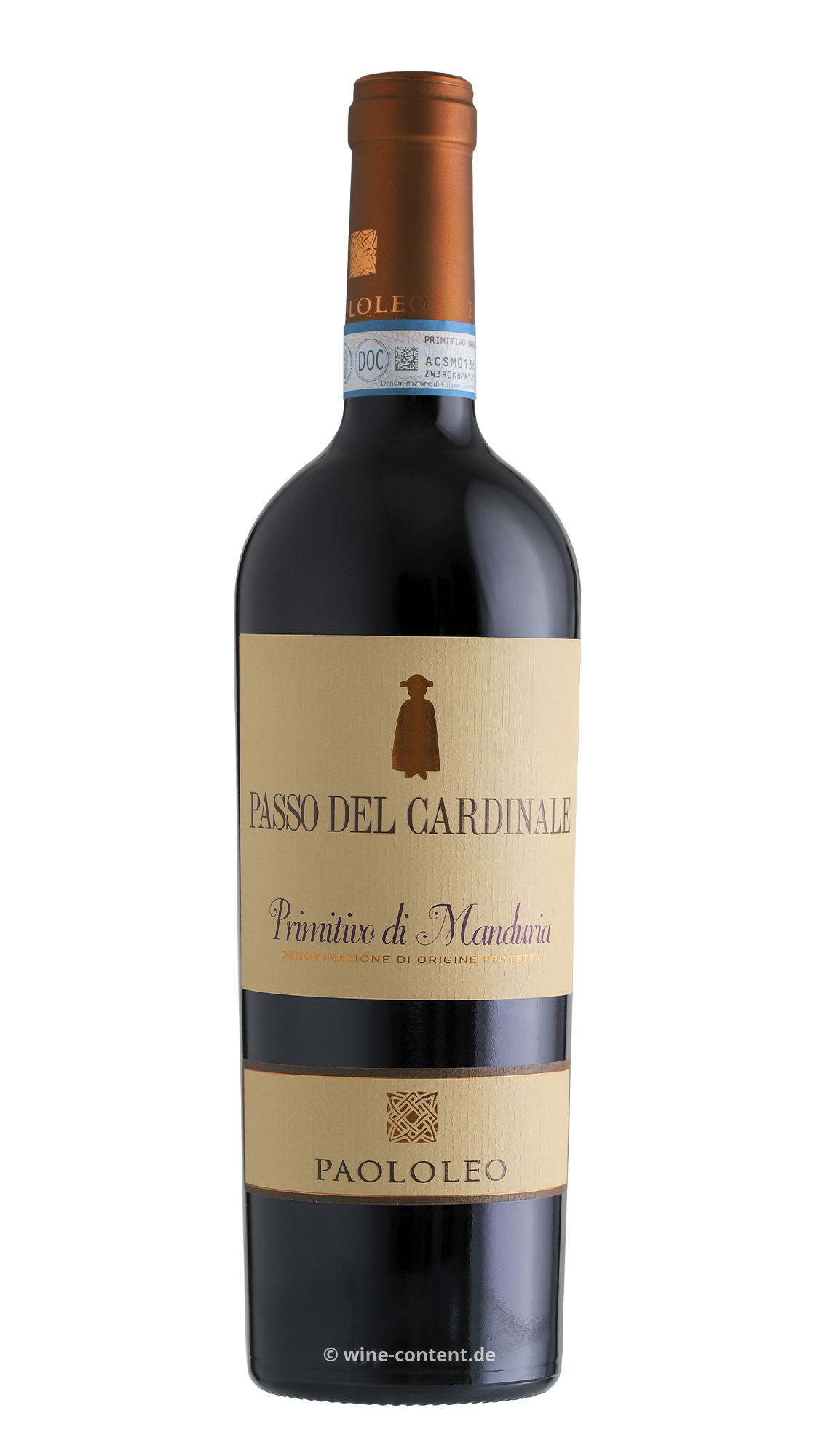 6er-Sparpaket Primitivo di Manduria 2023 Passo del Cardinale