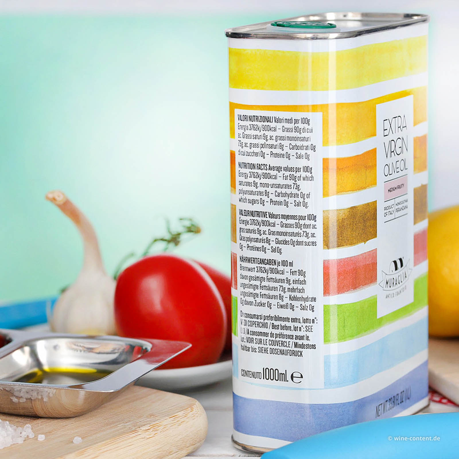 1 L Olivenöl Extra Vergine 2024 Fruttato Medio Kanister 1 L Olivenöl Extra Vergine 2024 Fruttato Medio Kanister