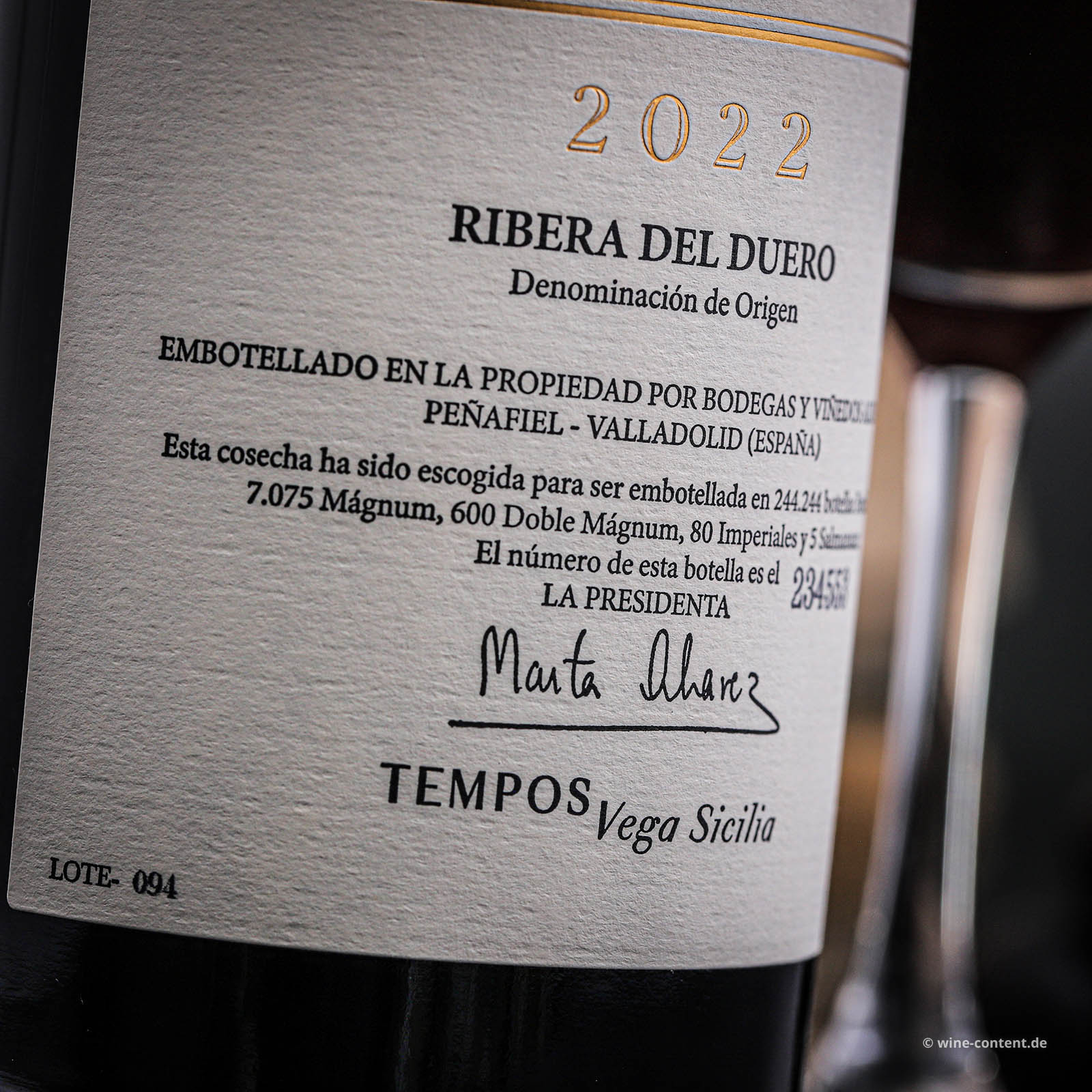 6er-Holzkiste Ribera del Duero 2022 Alión