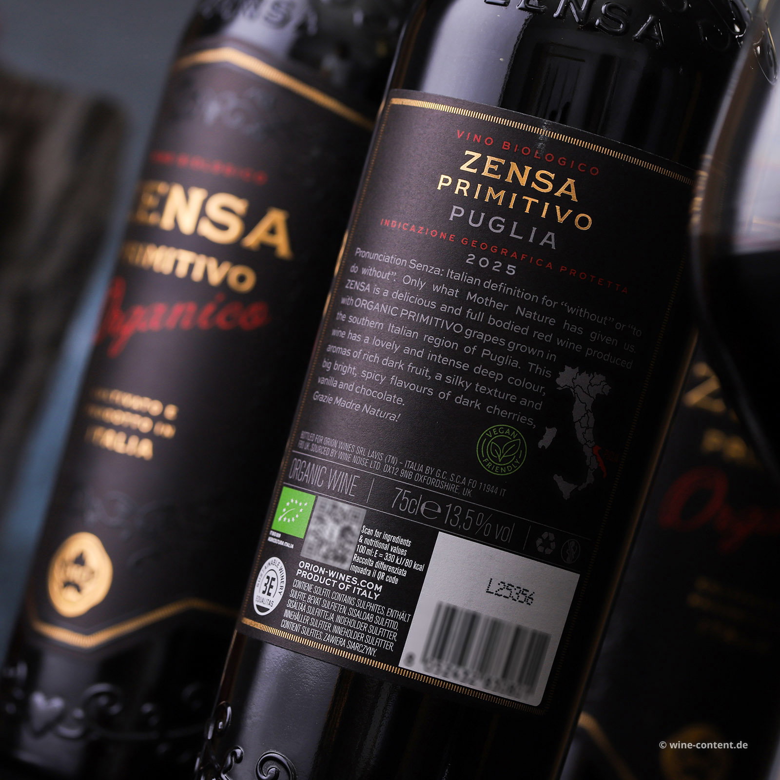 6er-Sparpaket Primitivo 2025 Zensa Bio