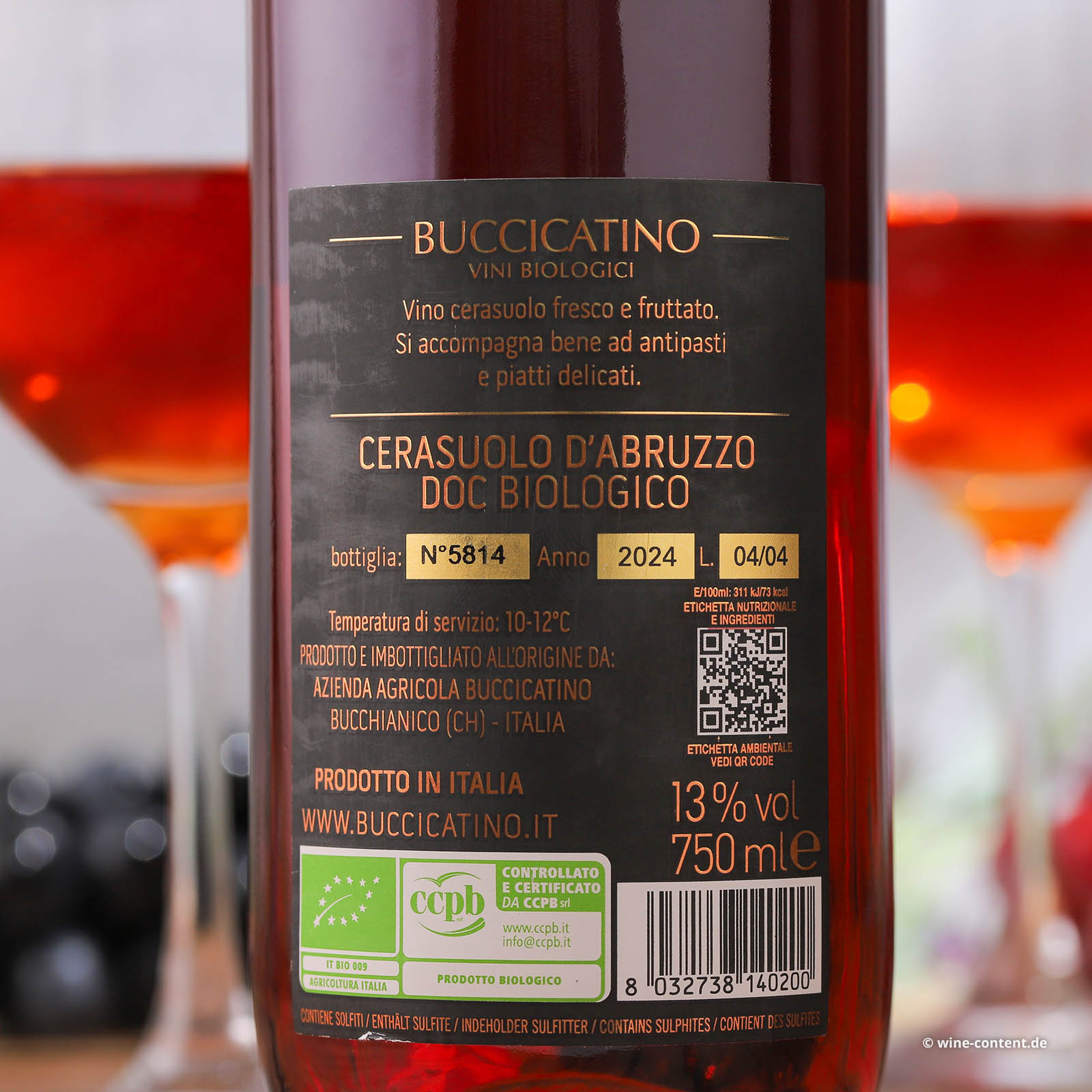 Cerasuolo d´Abruzzo 2024 Bio