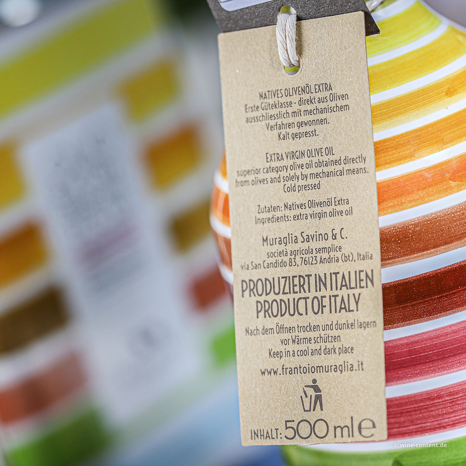 Duo Olivenöl 2024: 0,5 L Rainbow+ 1 L Kanister Fruttato Intenso