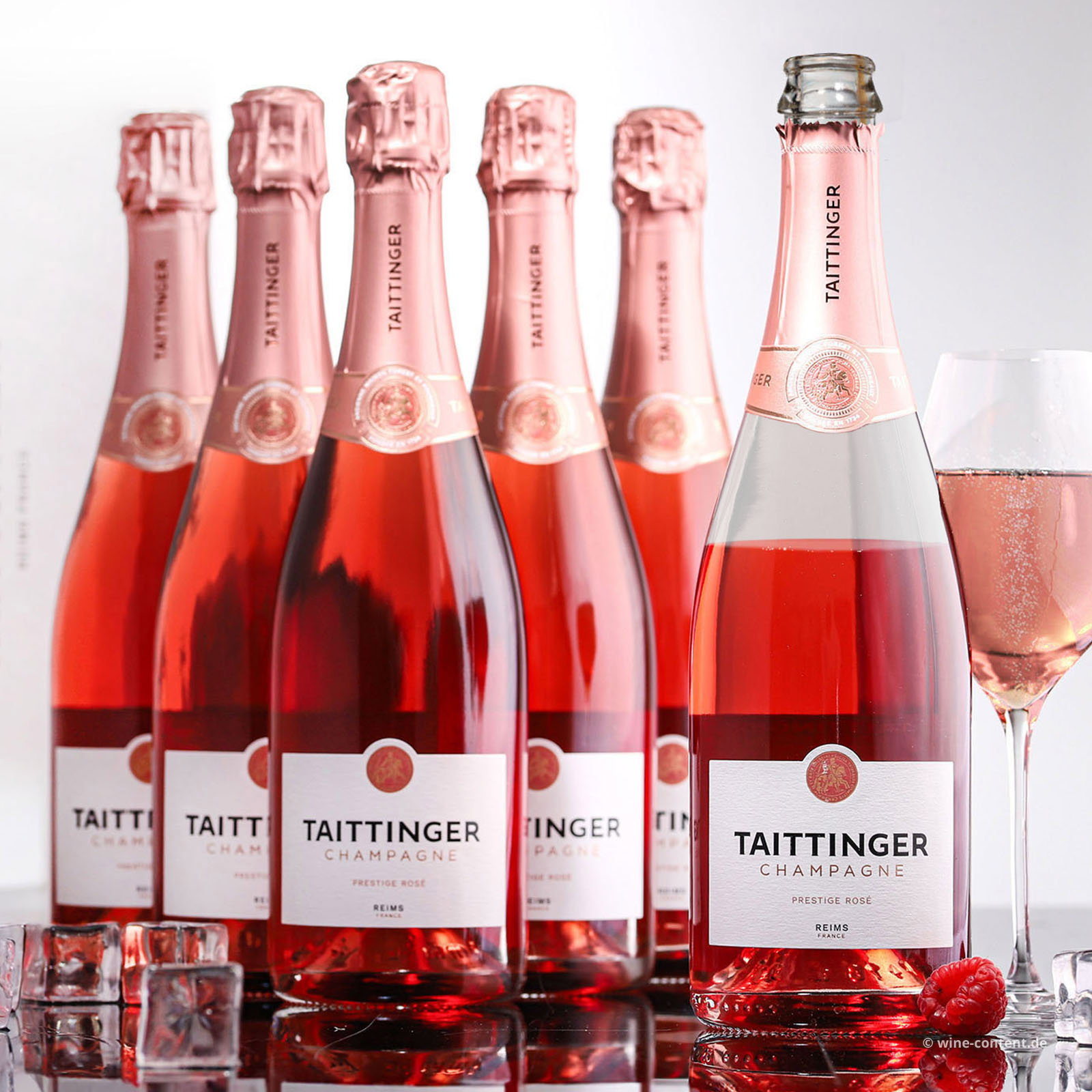 6er-Sparpaket Champagner Prestige Rosé Brut