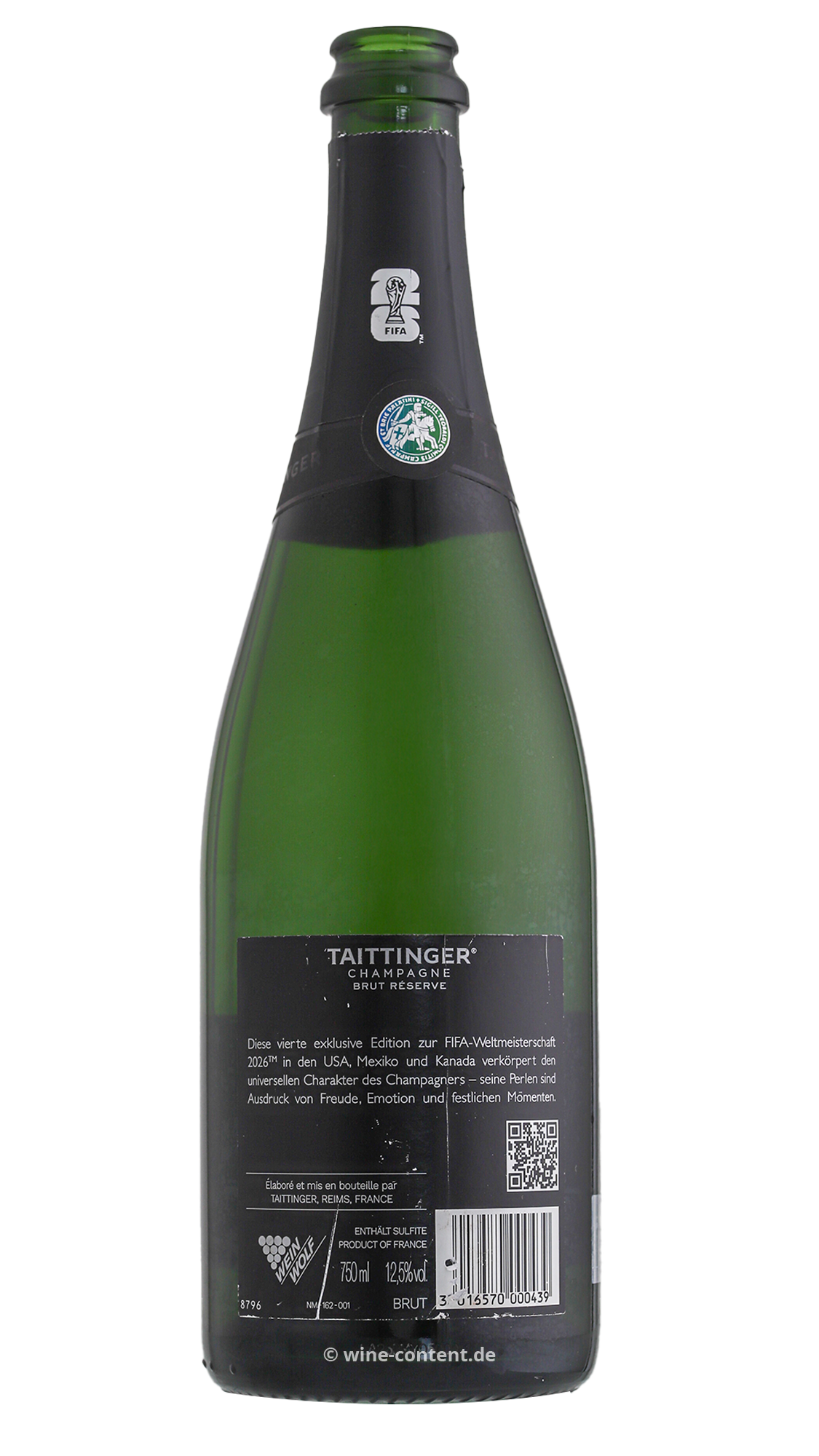 6er-Sparpaket Champagner Brut Réserve Fifa-Edition