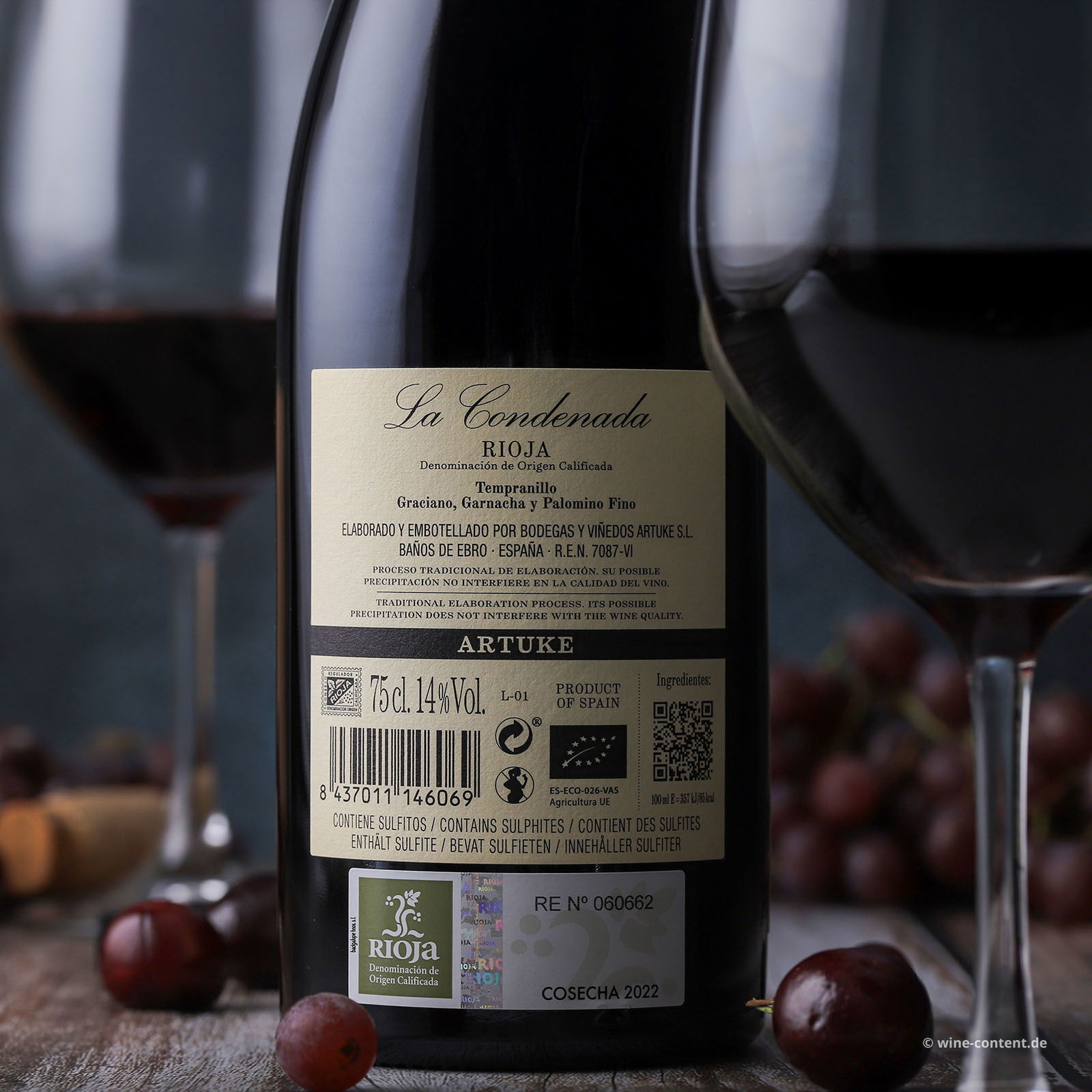 Rioja 2022 La Condenada Bio