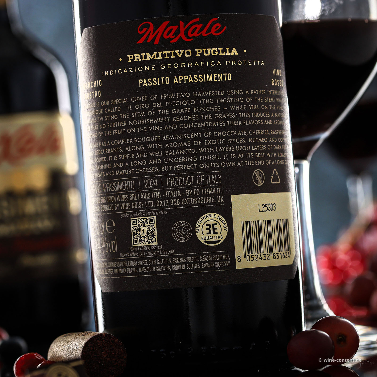 Primitivo 2024 Appassimento