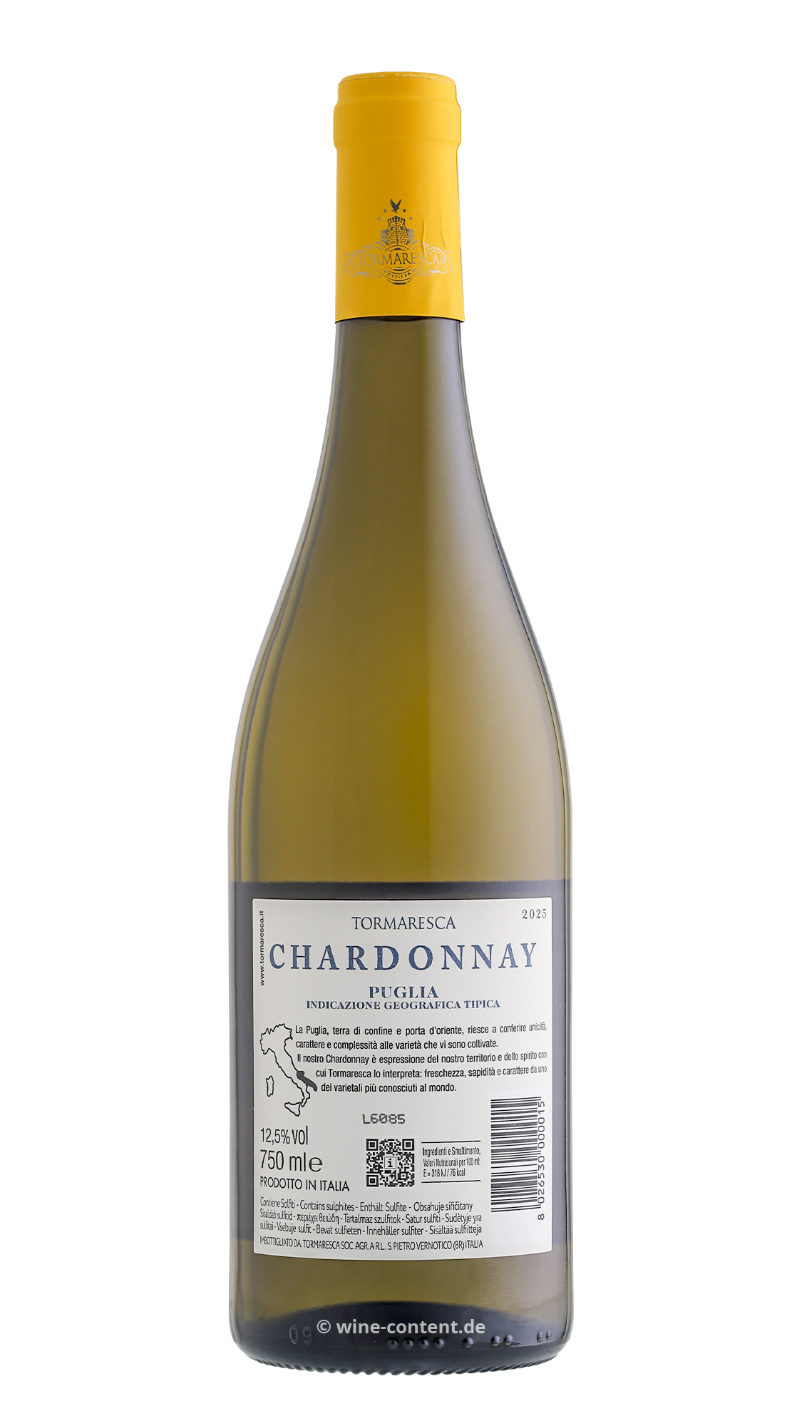 6er-Sparpaket Chardonnay Puglia 2025