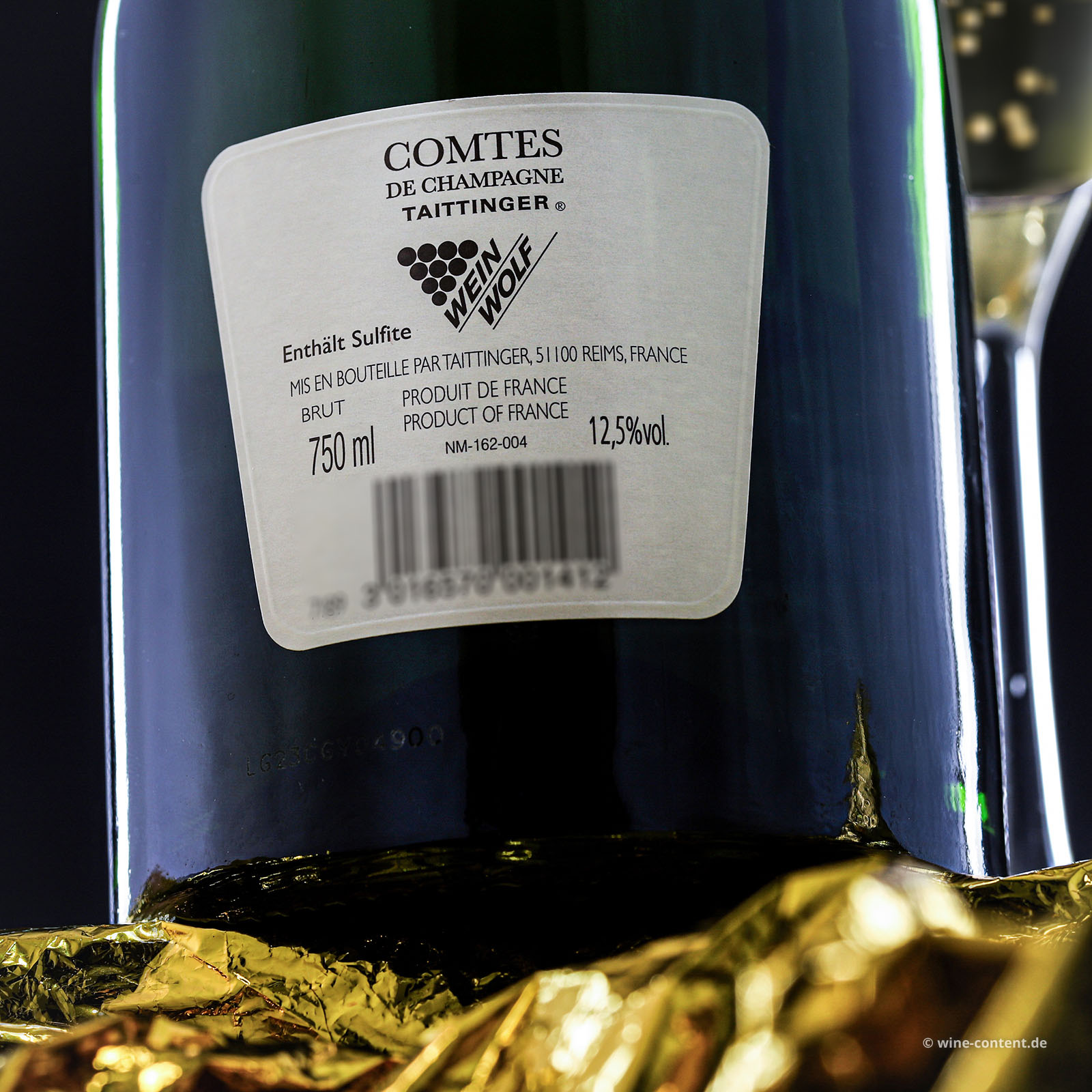 Champagner 2014 Comtes de Champagne Brut