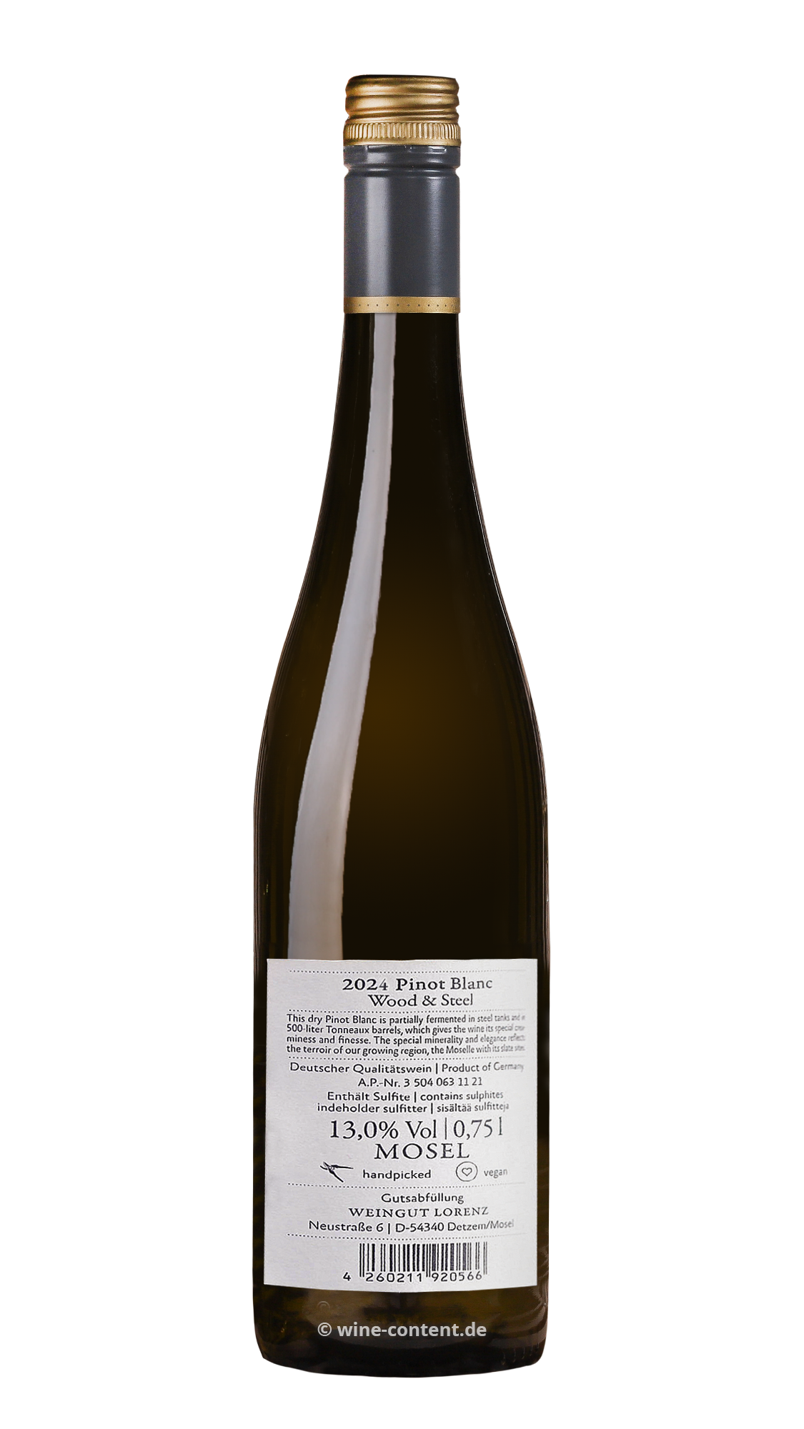 Pinot Blanc 2024 Wood & Steel