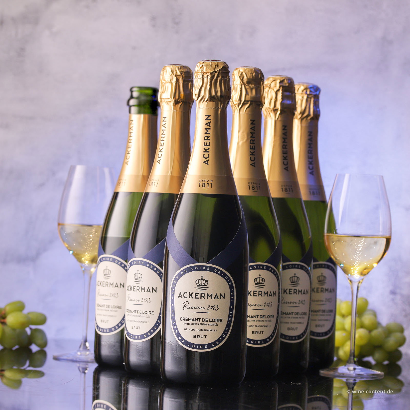 6er-Sparpaket Crémant de Loire 2023 Réserve Brut