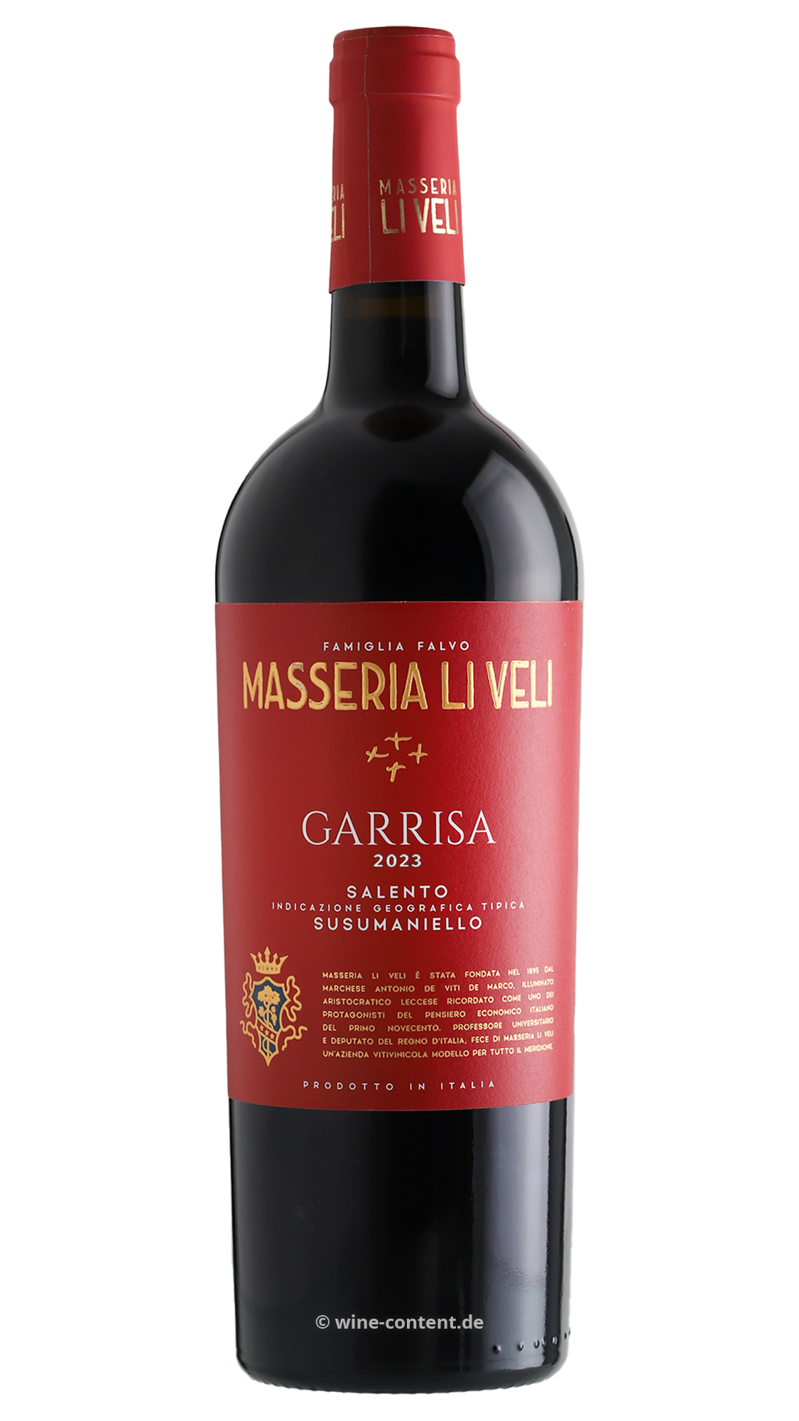 Susumaniello Salento 2023 Garrisa