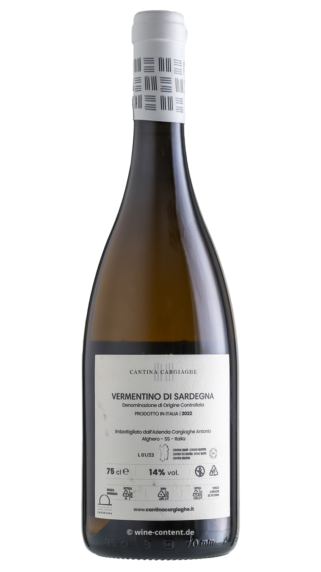Vermentino di Sardegna 2022 Vermentino di Sardegna 2022