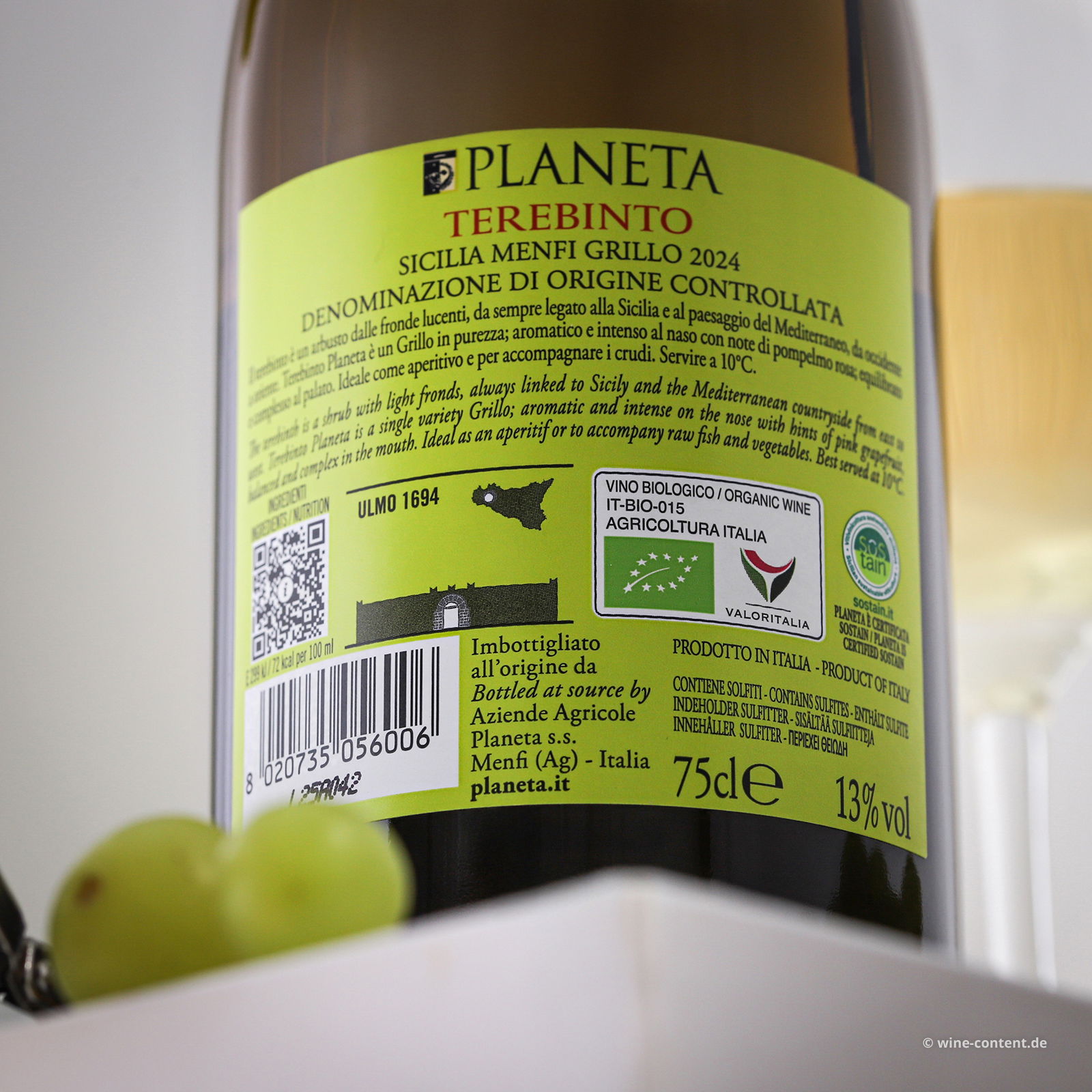 Grillo Sicilia Menfi 2024 Terebinto Bio