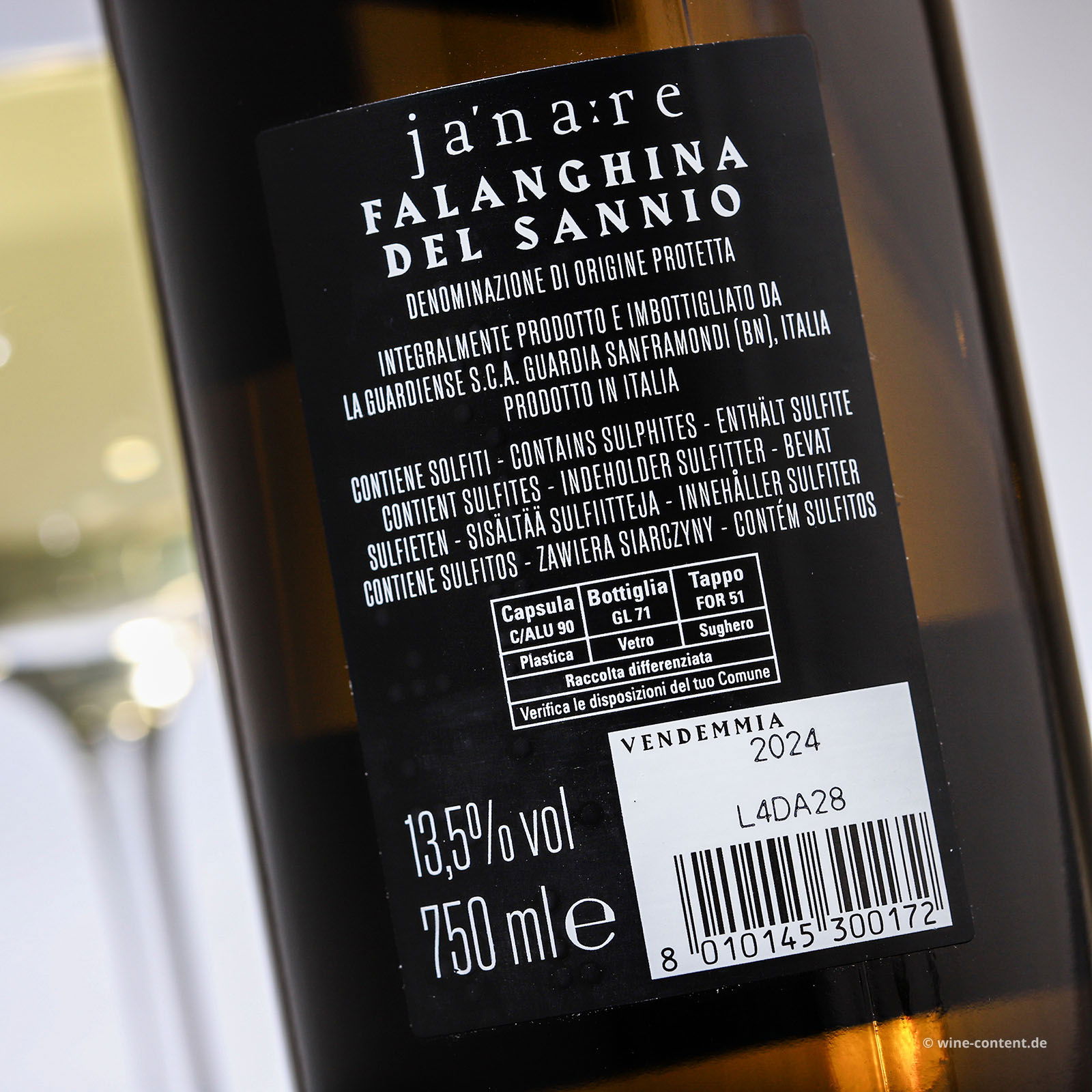 Falanghina del Sannio 2024 Janare