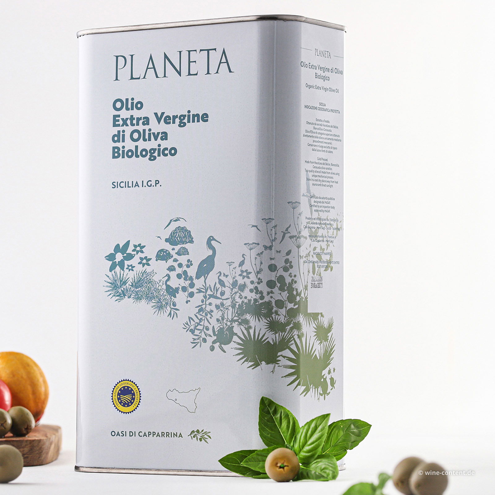 Vorbestellung: 3 L Olivenöl Extra Vergine Sicilia 2025 Bio Kanister