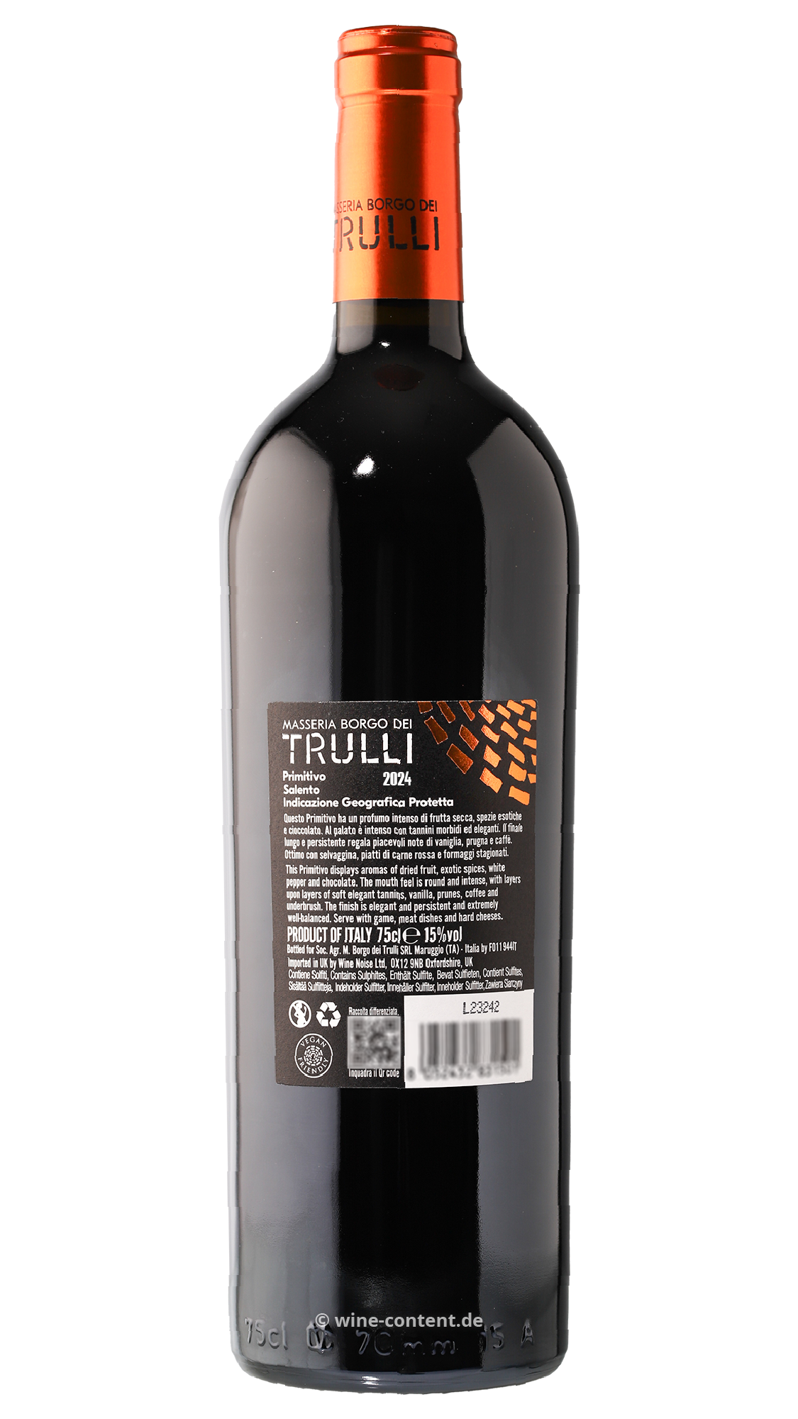 6er-Sparpaket Primitivo Salento 2024 Saracena