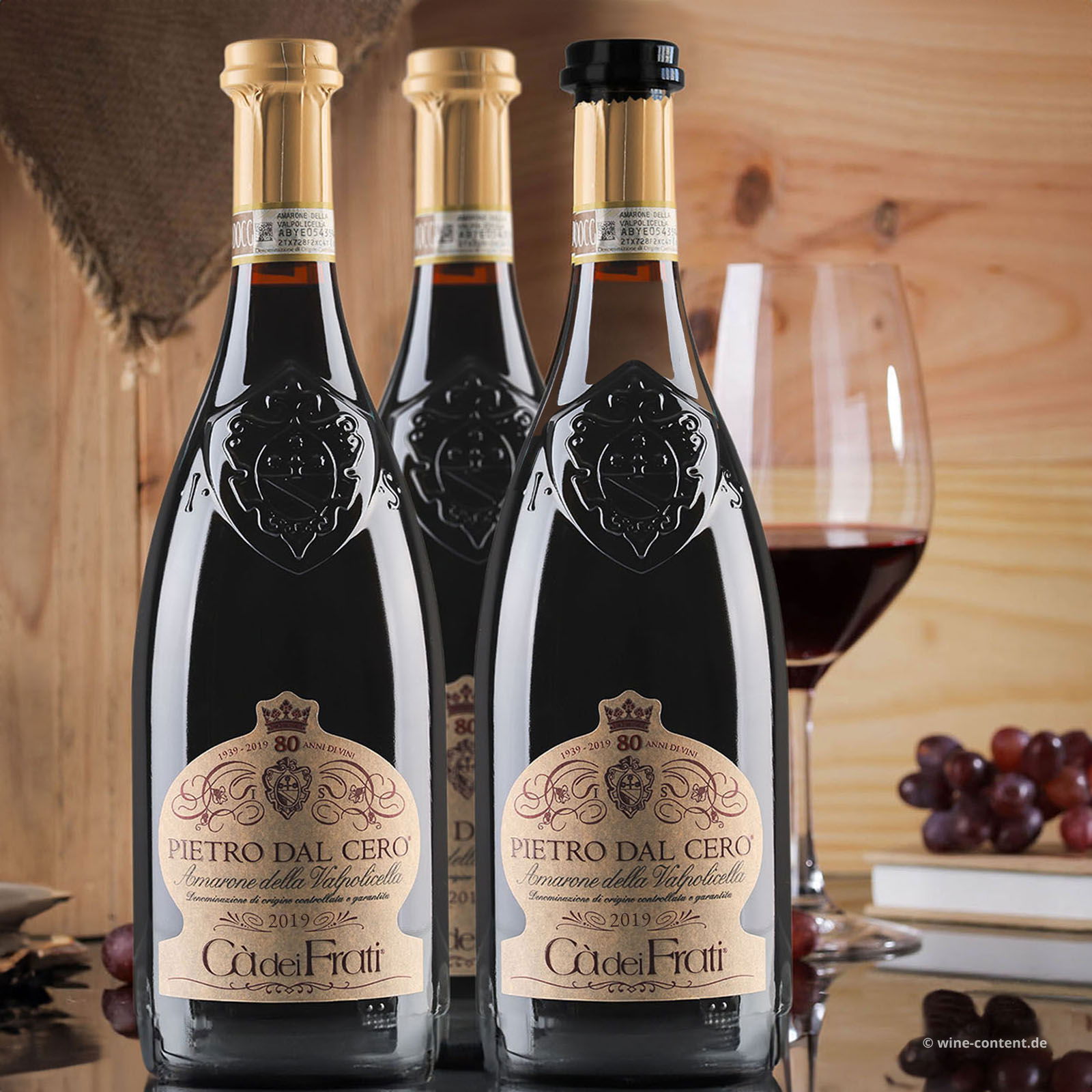 3er-Paket Amarone 2019 Pietro dal Cero