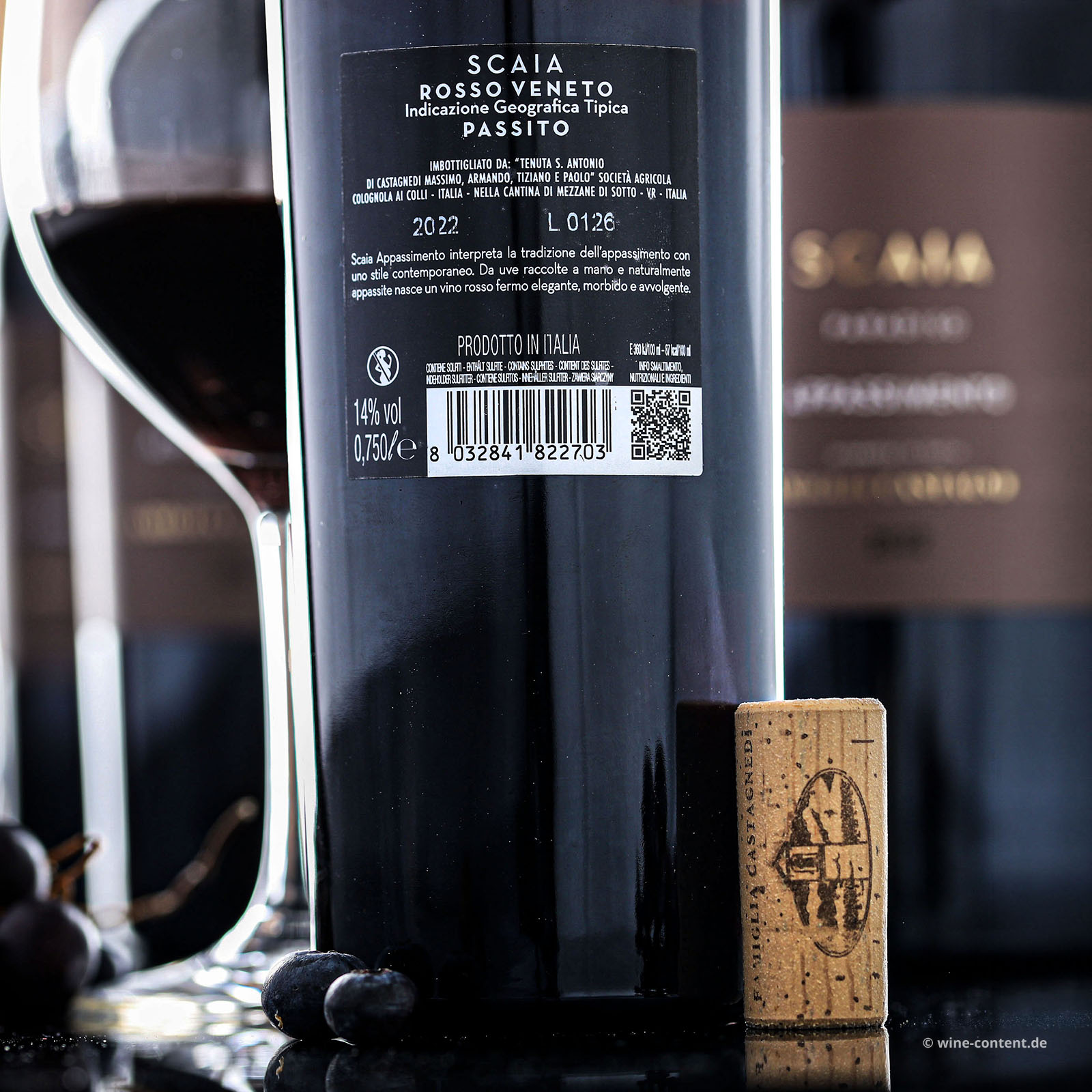 6er-Sparpaket Scaia Rosso 2022 Paradiso Appassimento