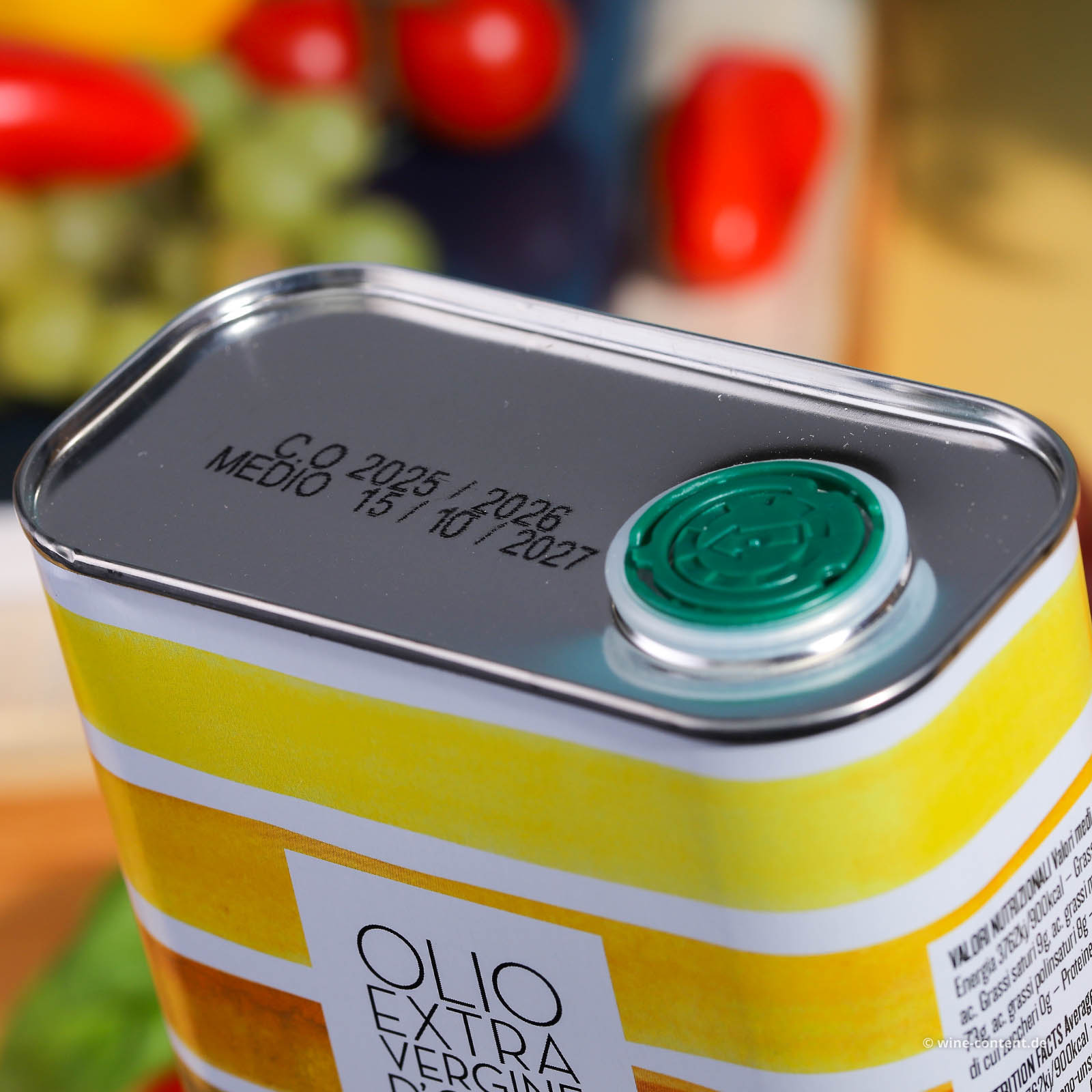 1 L Olivenöl Extra Vergine 2025 Fruttato Medio Kanister