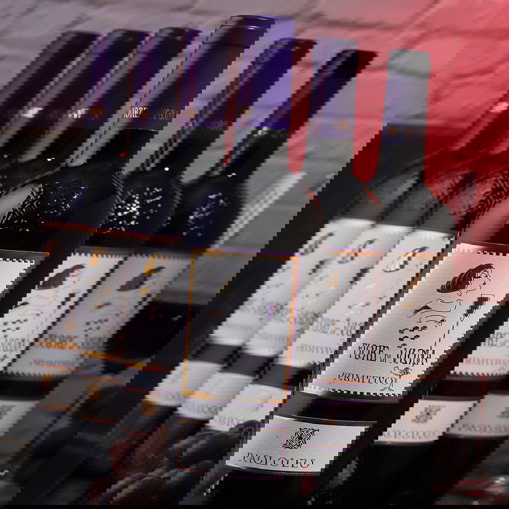 6er-Sparpaket Primitivo Salento 2021 Fiore di Vigna 6er-Sparpaket Primitivo Salento 2021 Fiore di Vigna