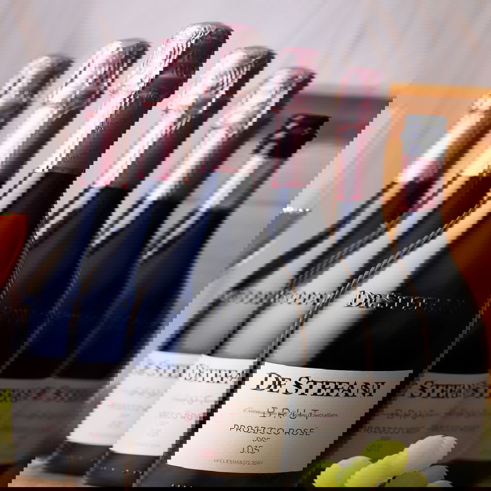 6er-Sparpaket Prosecco Rosé 2024 0.15 Brut 6er-Sparpaket Prosecco Rosé 2024 0.15 Brut