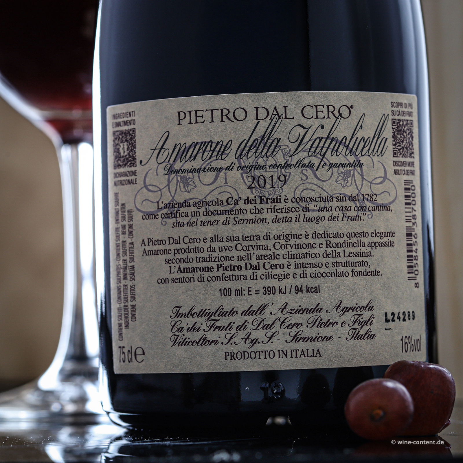 3er-Paket Amarone 2019 Pietro dal Cero