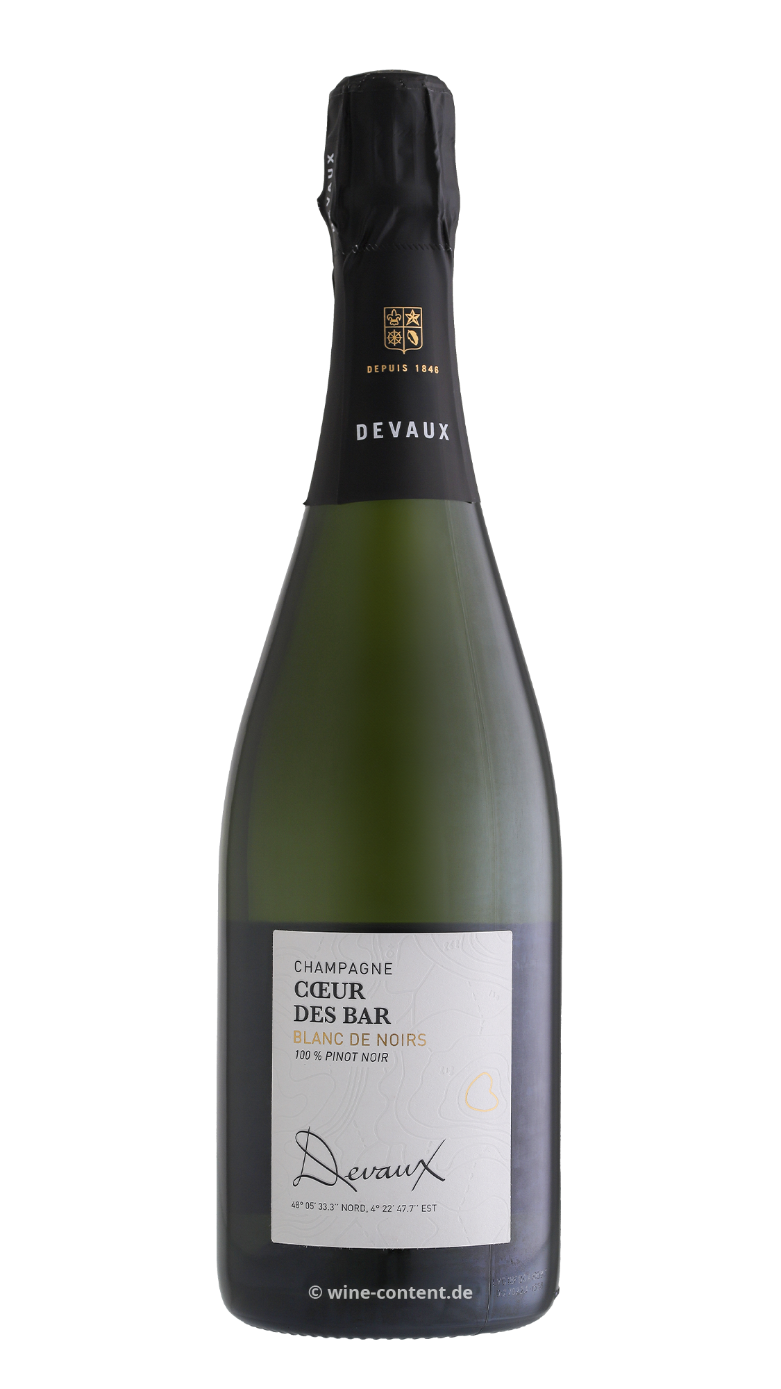 6er-Sparpaket Champagner Blanc de Noirs Coeur des Bar Brut