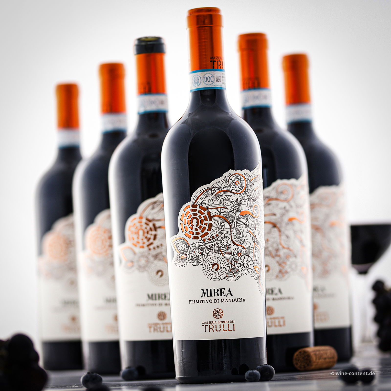 6er-Sparpaket Primitivo di Manduria 2023 Mirea 6er-Sparpaket Primitivo di Manduria 2023 Mirea