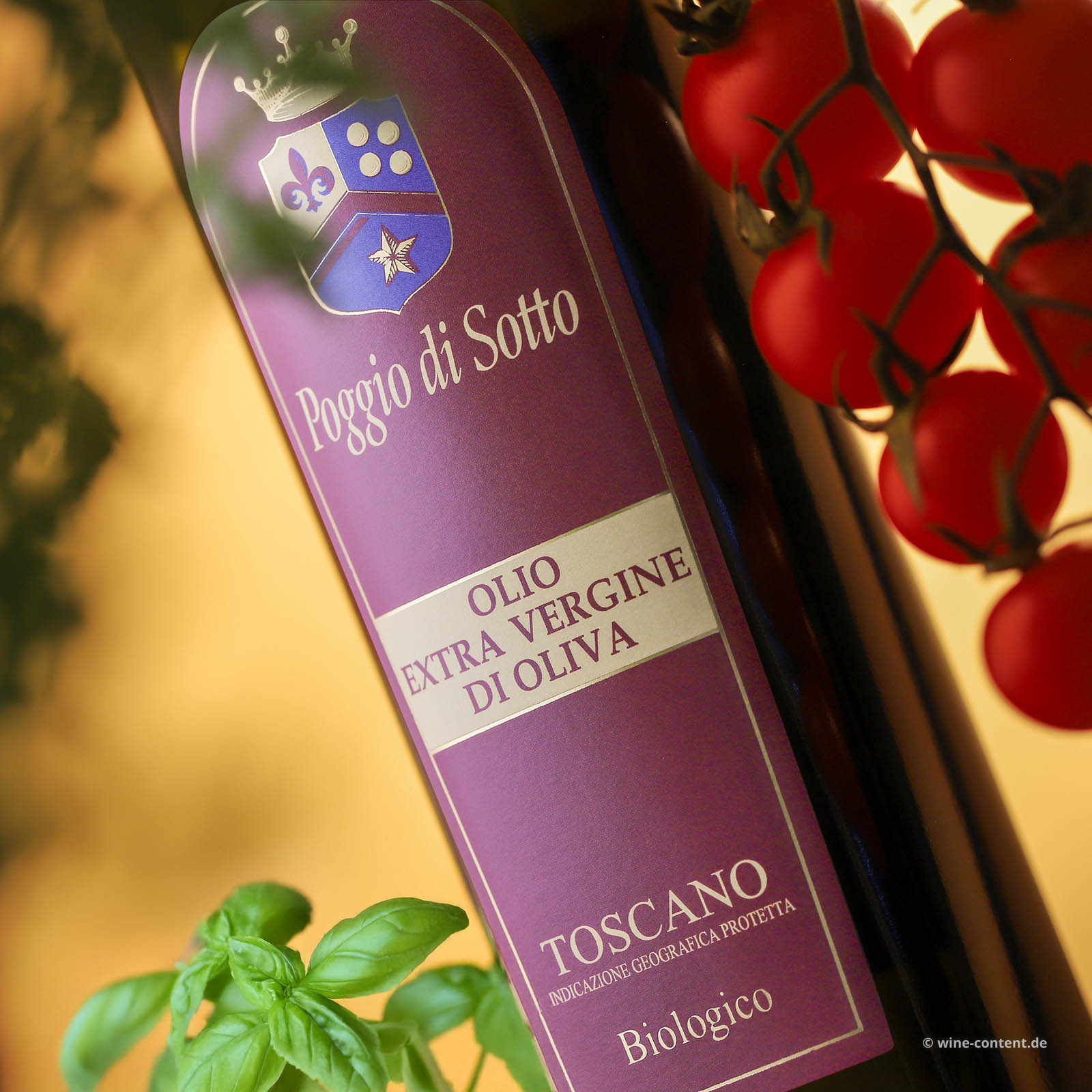0,5 L Olivenöl Extra Vergine Toscano 2024 Bio