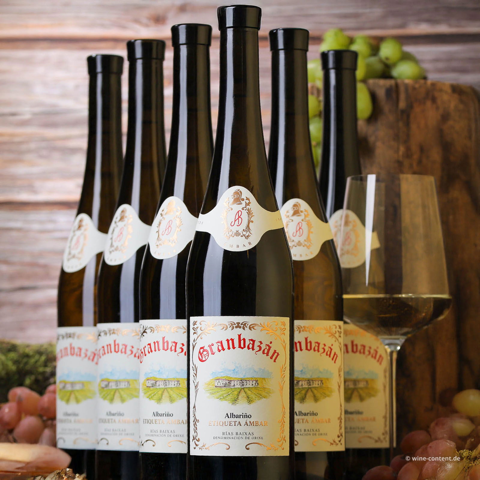 6er-Sparpaket Albariño 2024 Etiqueta Ámbar