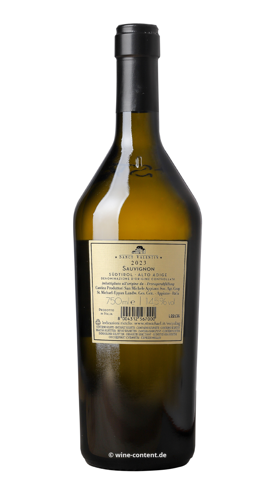 6er-Sparpaket Sauvignon Blanc 2023 Sanct Valentin